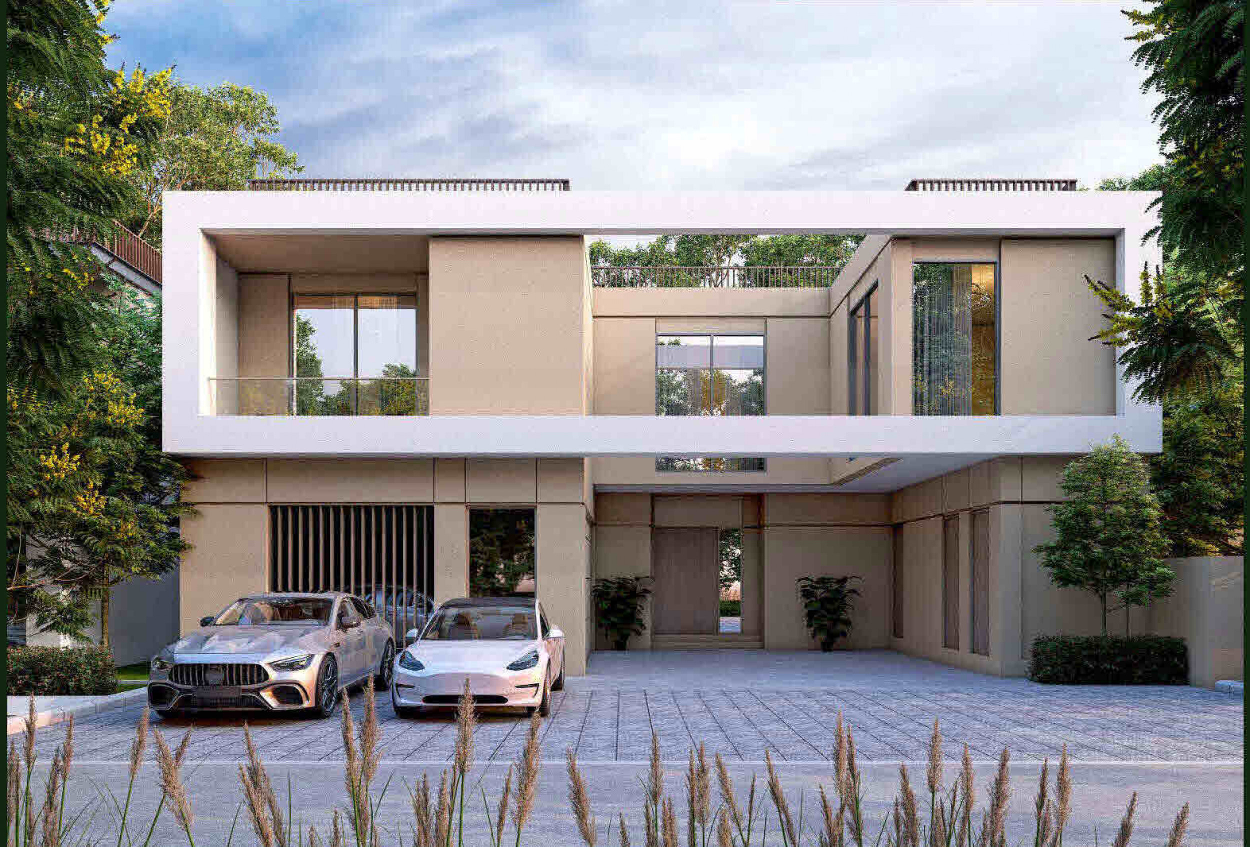 5 Bedroom, 6 Bathroom Luxury Villas in forest inspired setting in Dubai.  Ready Dec 2027.