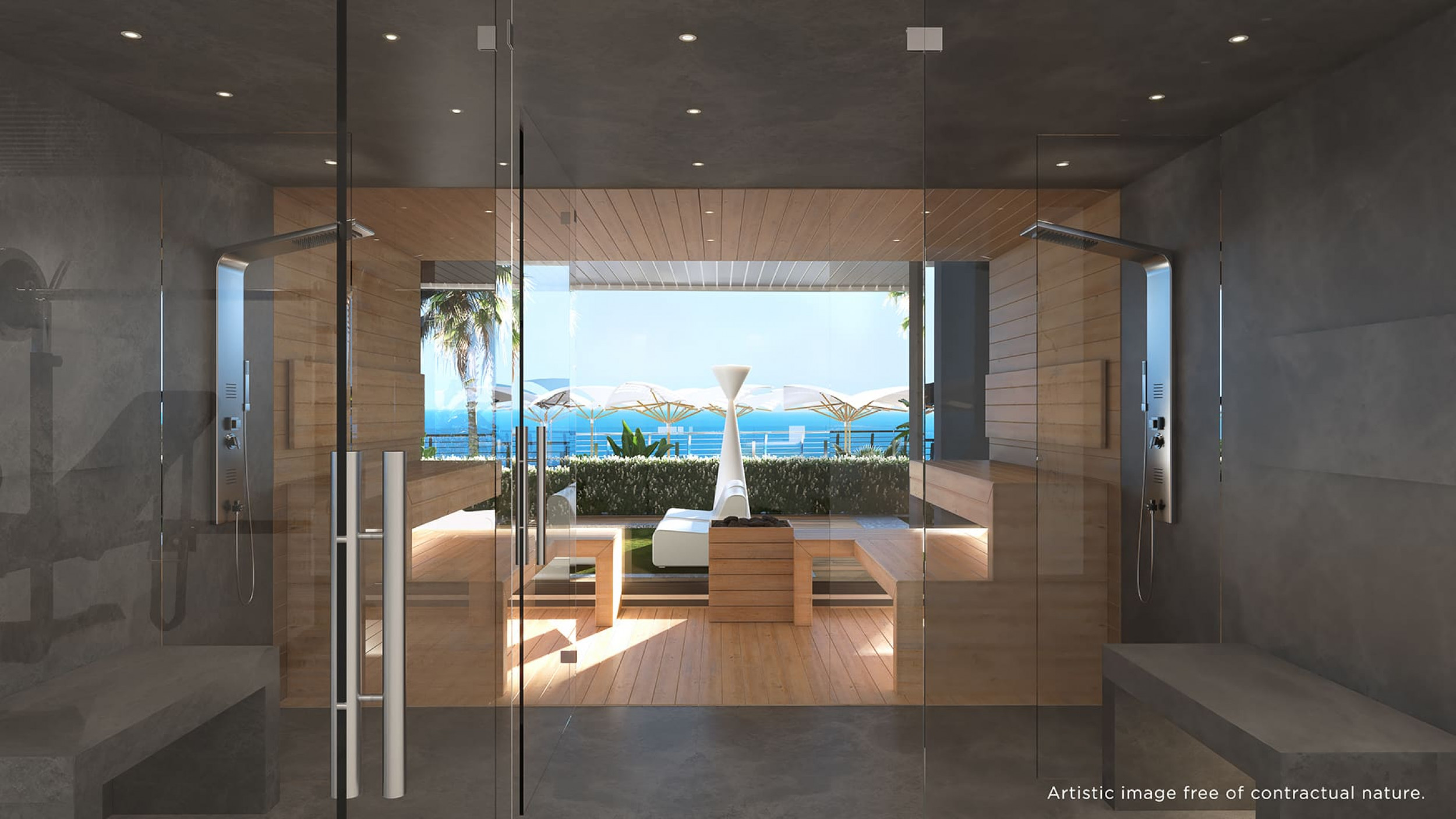 Beautiful Frontline Sea View Apartments with Communal Pool, Gym and Sauna in La Manga del Mar Menor.  Ready Sept 2026