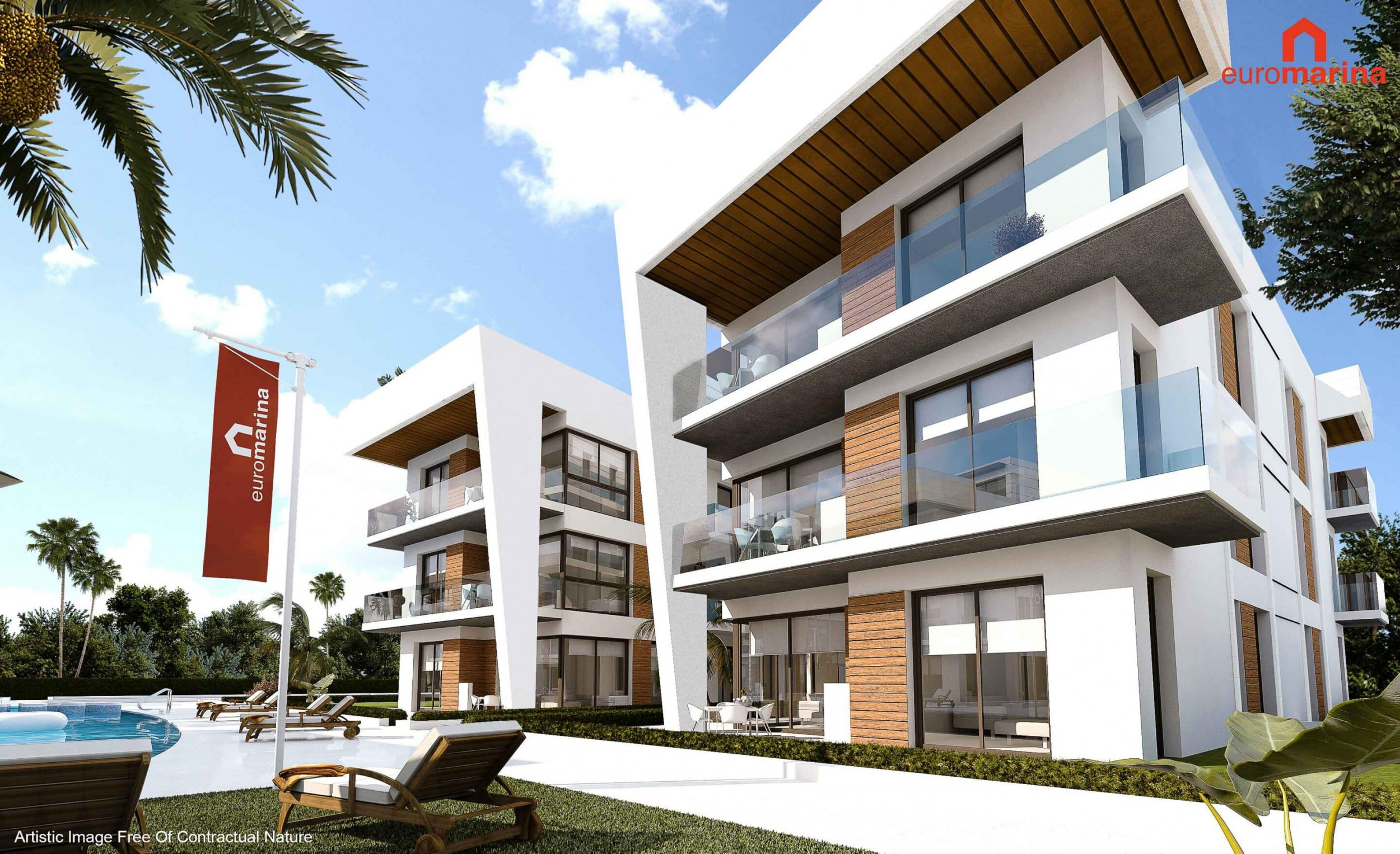 Walk to Beach!  Modern New Penthouse Apartments in Los Alcázares.  Ready June 2026