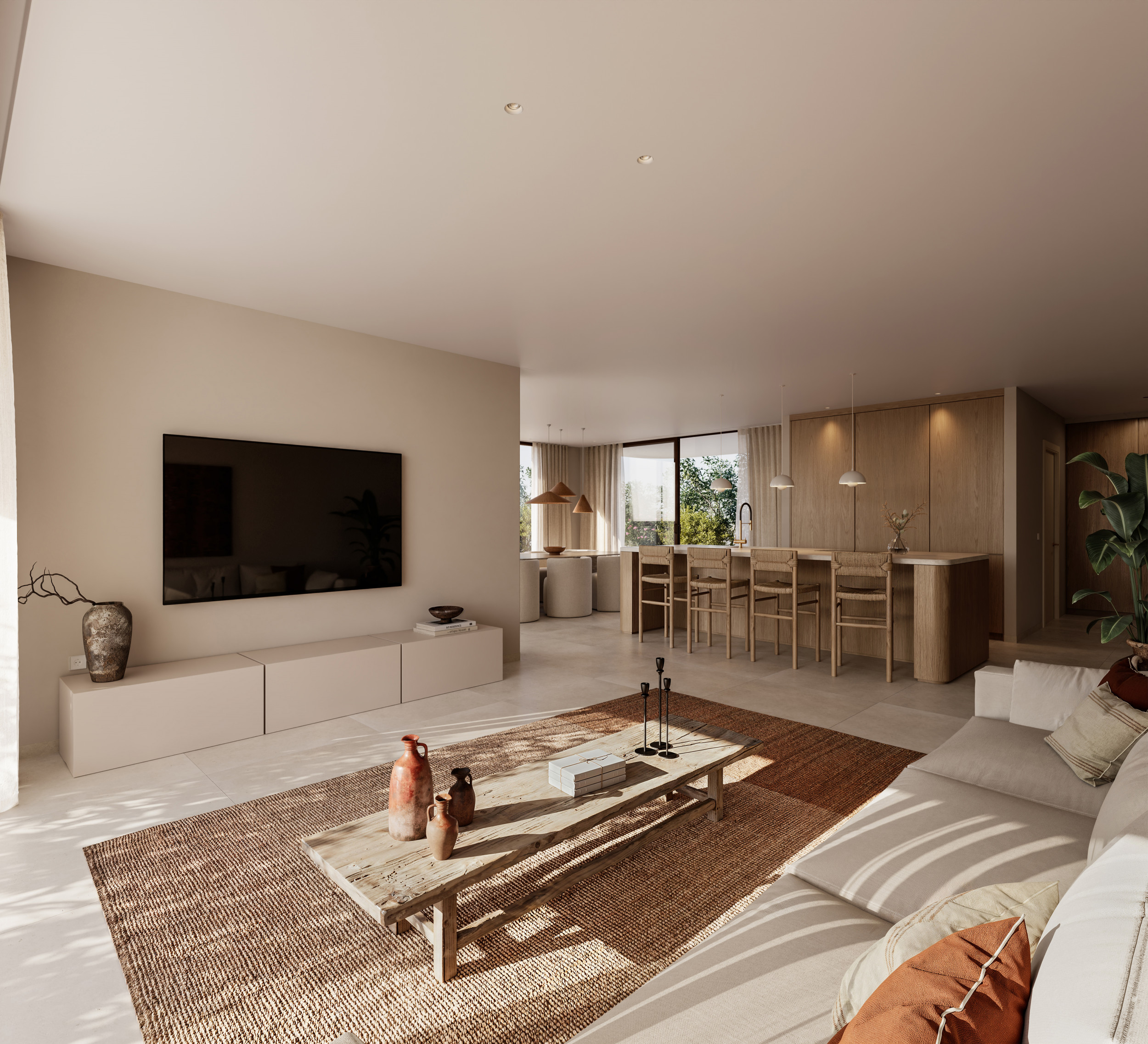 New Apartments with Terrace, Garden &amp; Communal Pool in Las Colinas Golf &amp; Country Club