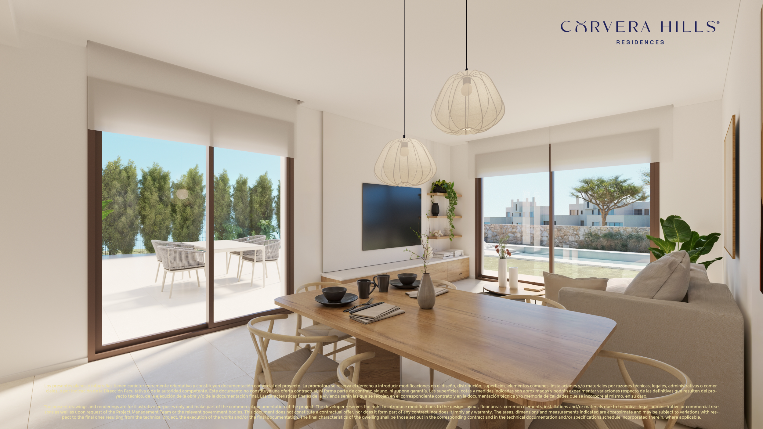 New Build Frontline Golf Detached Villas with Private Pool &amp; Solarium in Corvera Golf &amp; Country Club.  Ready June 2027