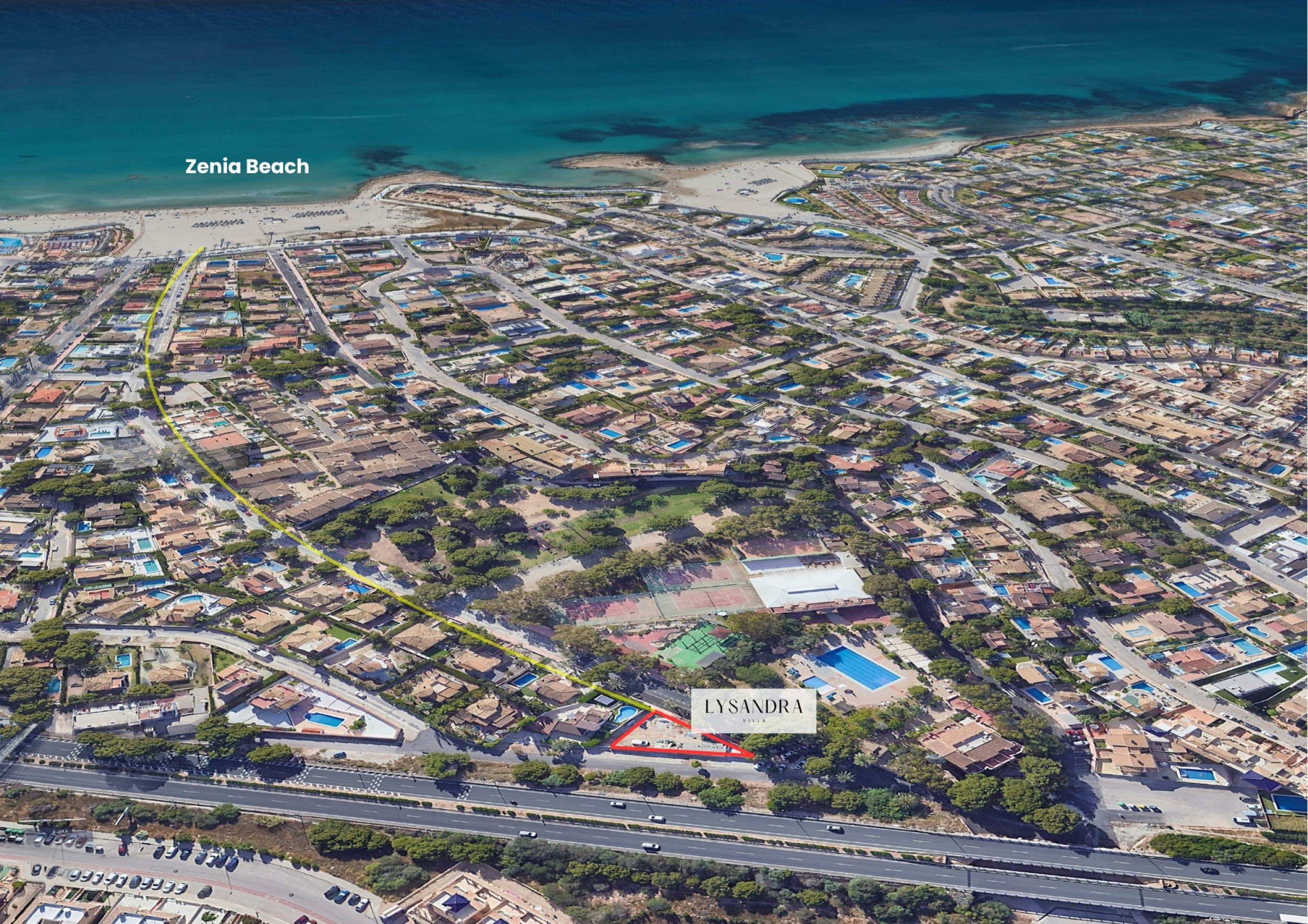Exclusive Detached Luxury Villa only 700 metres to the beach in La Zenia