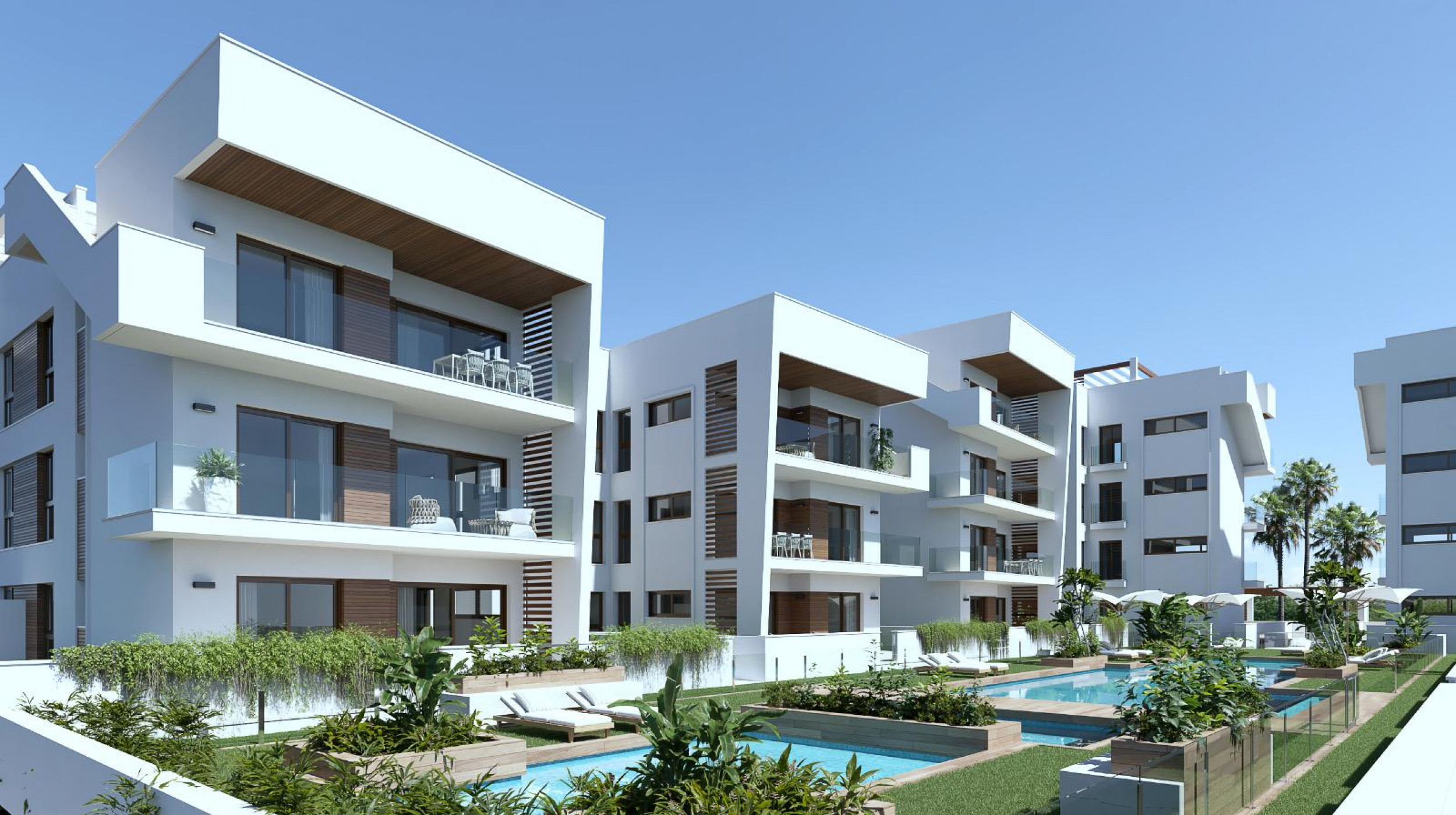 Walk to Beach!  Modern New Penthouse Apartments in Los Alcázares.  Ready June 2026