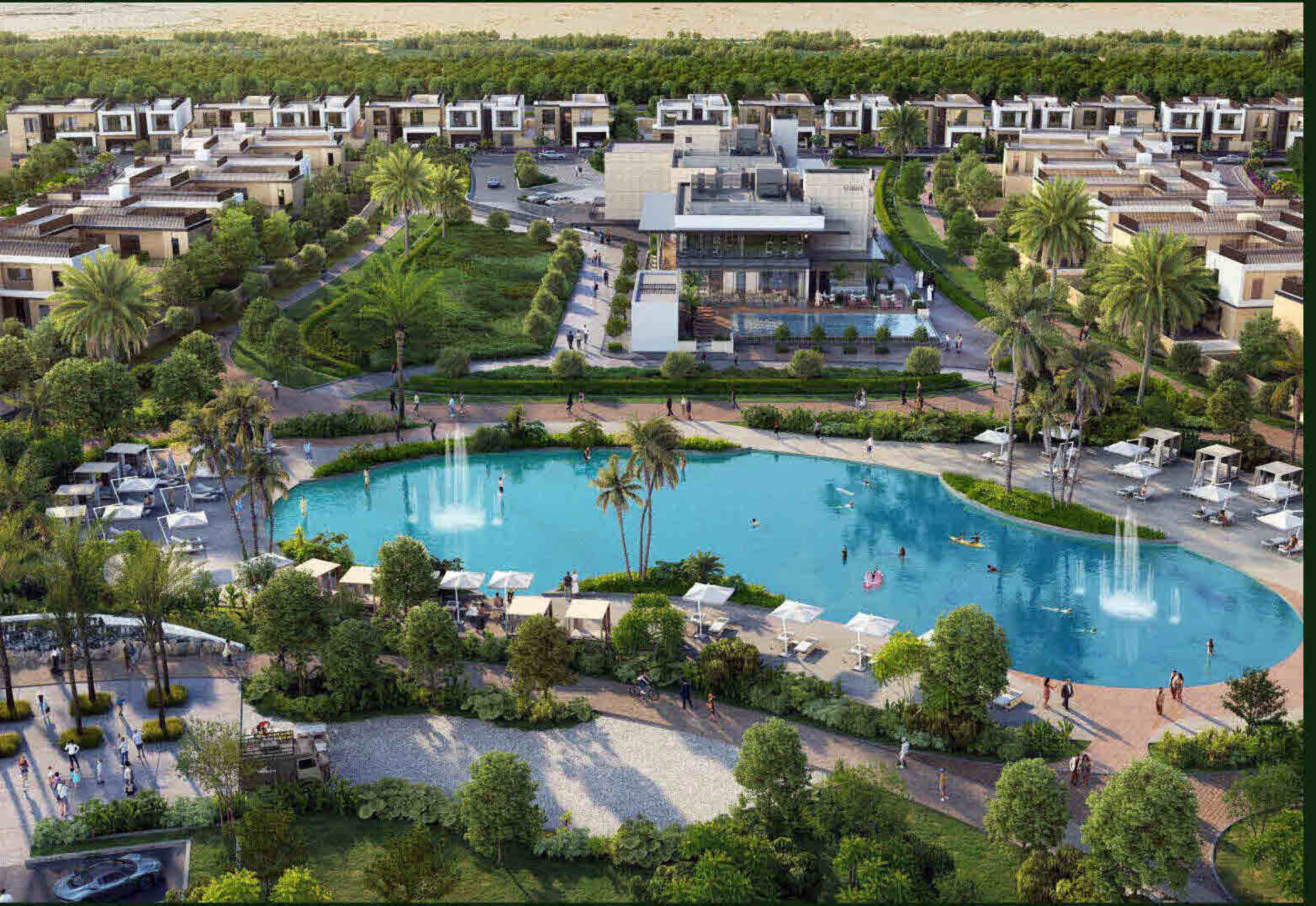 4 Bedroom, 5 Bathroom Luxury Villas in forest inspired setting in Dubai.  Ready Dec 2027.
