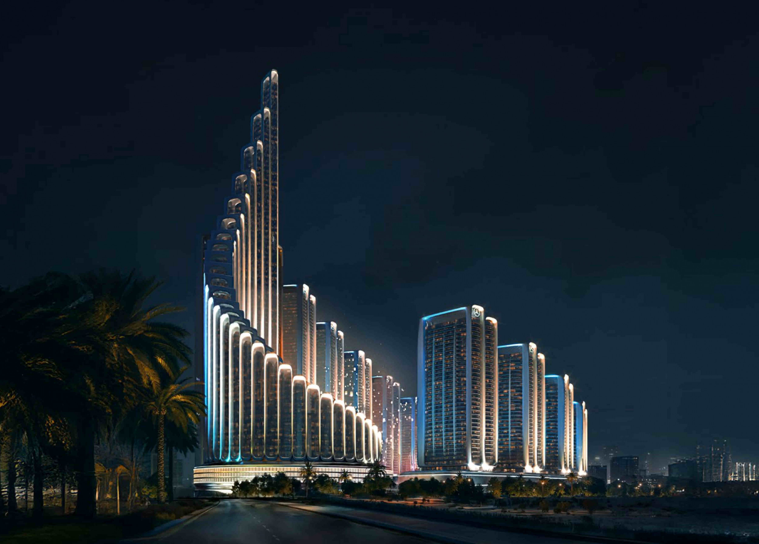 Mercedes Benz - Binghatti City, Studios up to 5 Bedroom Penthouses, Meydan, Dubai
