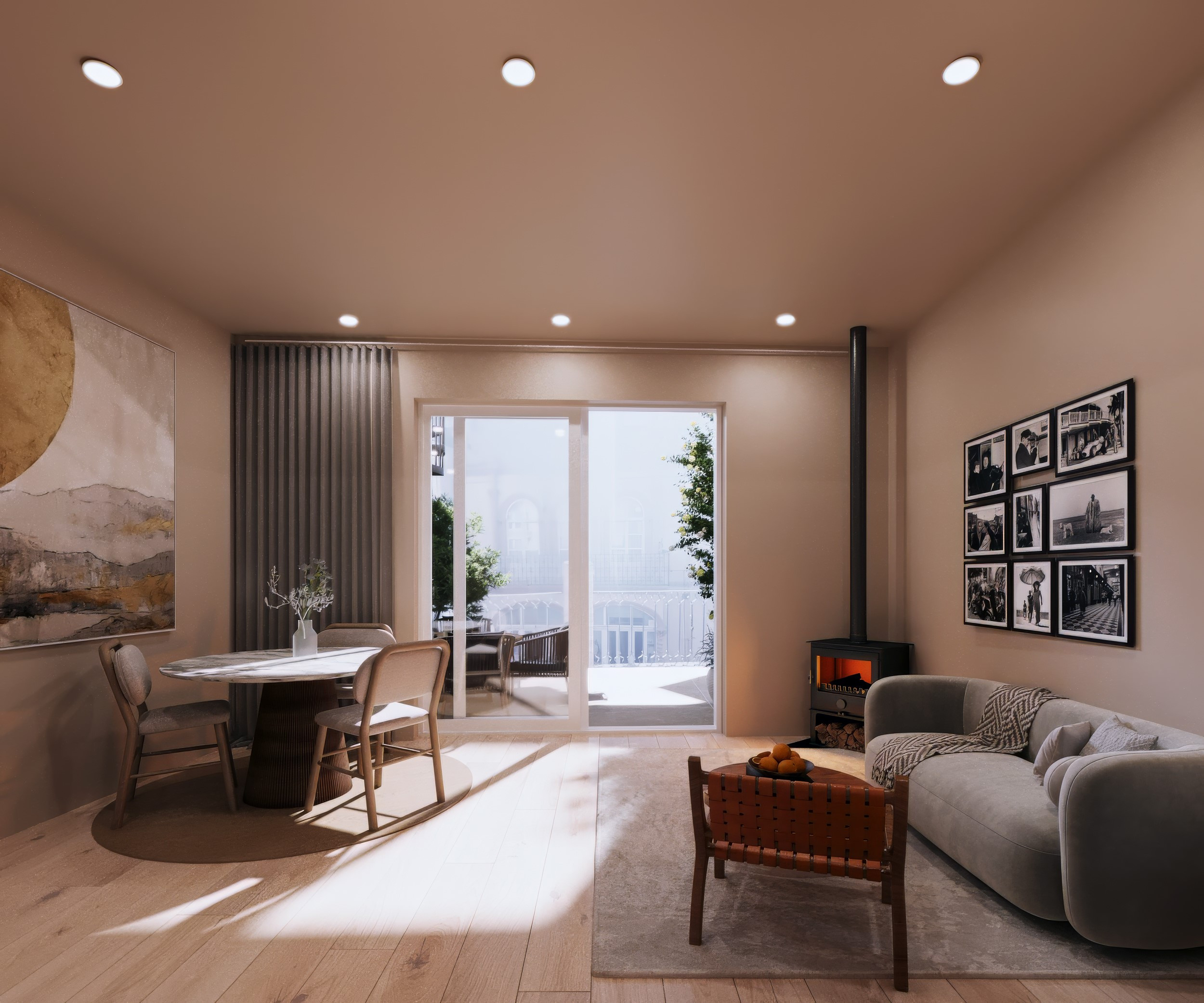 Beautiful Penthouse Apartment with Solarium in Newly Renovated Building in Centre of Cartagena