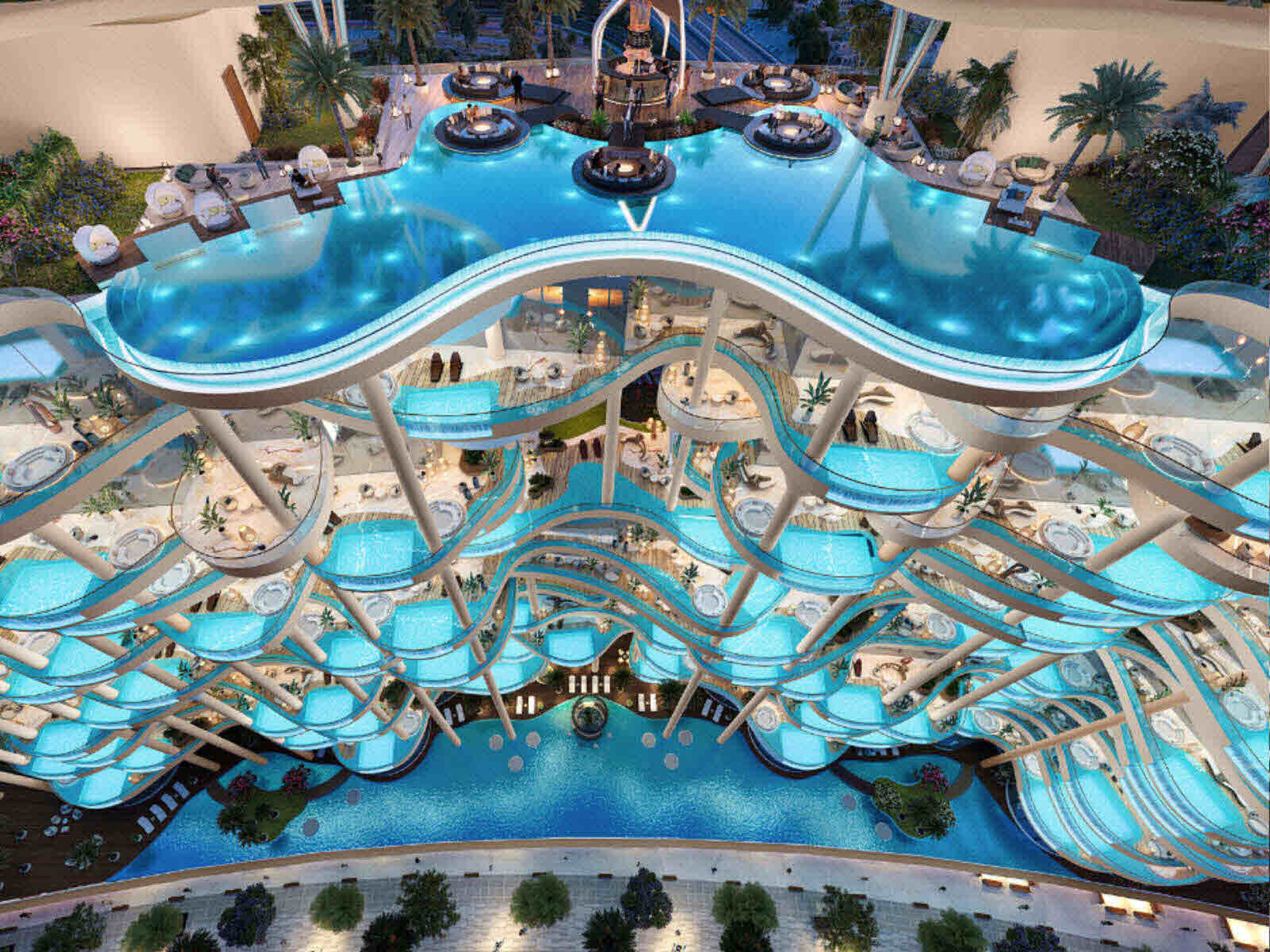 Couture by Cavalli Luxury Apartments with 3 - 6 Bedrooms each with Private Pool in Dubai.  Ready Q2 2027.