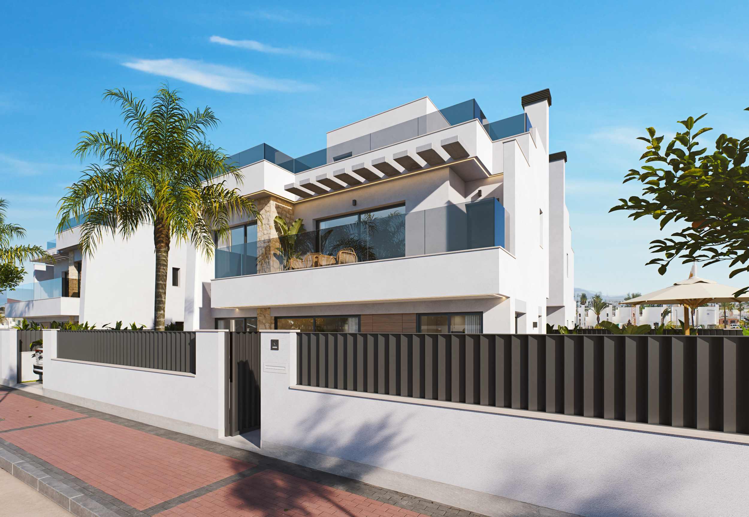 South Facing!  2 Exclusive 4 Bed Detached Villas with Basement, Pool and Solarium in Santa Rosalia Lake and Life Resort