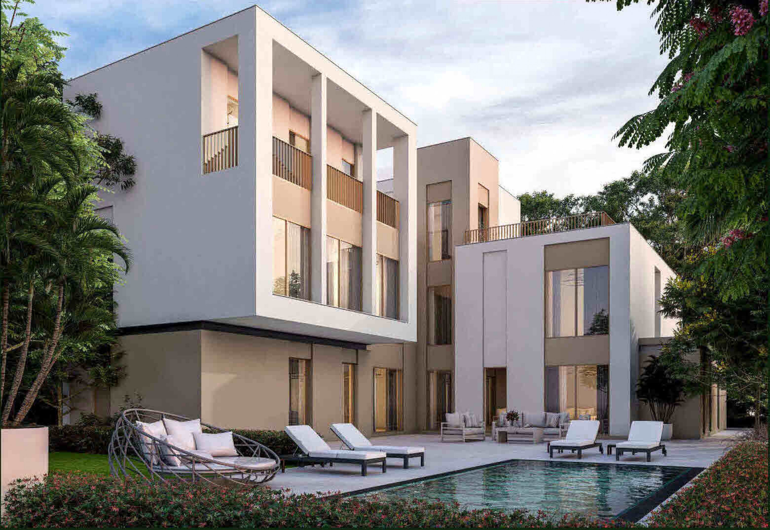 6 Bedroom, 7 Bathroom Luxury Villas in forest inspired setting in Dubai.  Ready Dec 2027.