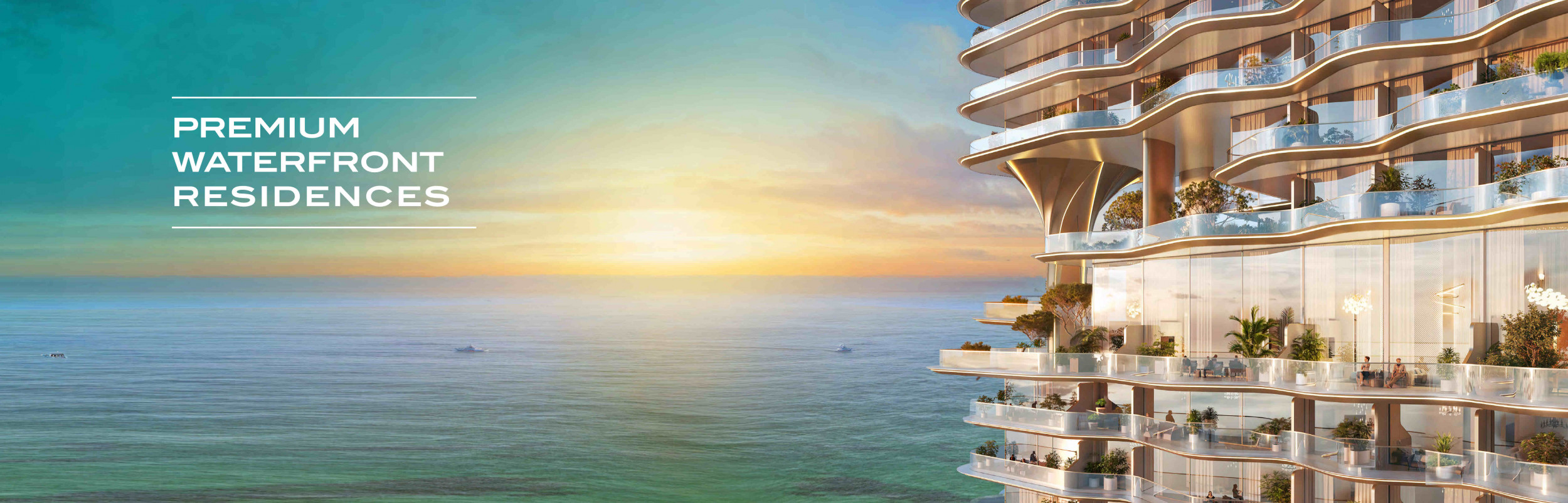 Fully Furnished Oceanfront Resort Style Apartments.  Special offer 11,600€ Deposit, small Downpayment + 0.5% per month until 2029.