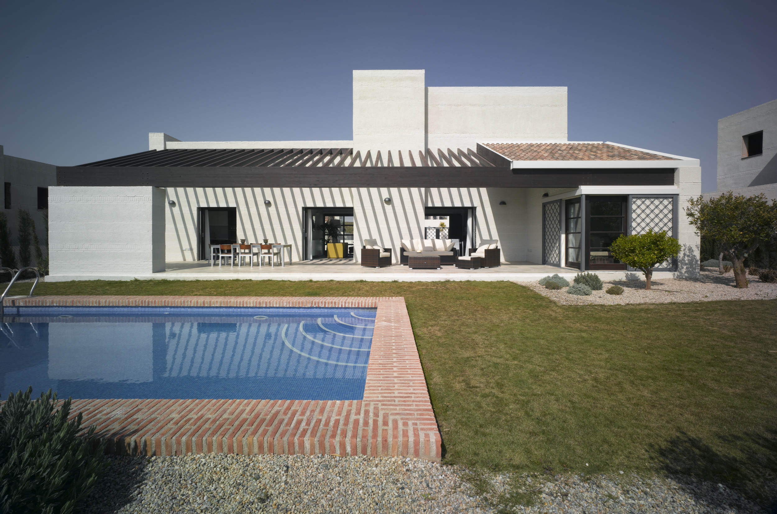 Frontline Golf.  Currently under Renovation.  South Facing 3 Bed Detached Villa Rondena with Pool in Peraleja Golf Resort