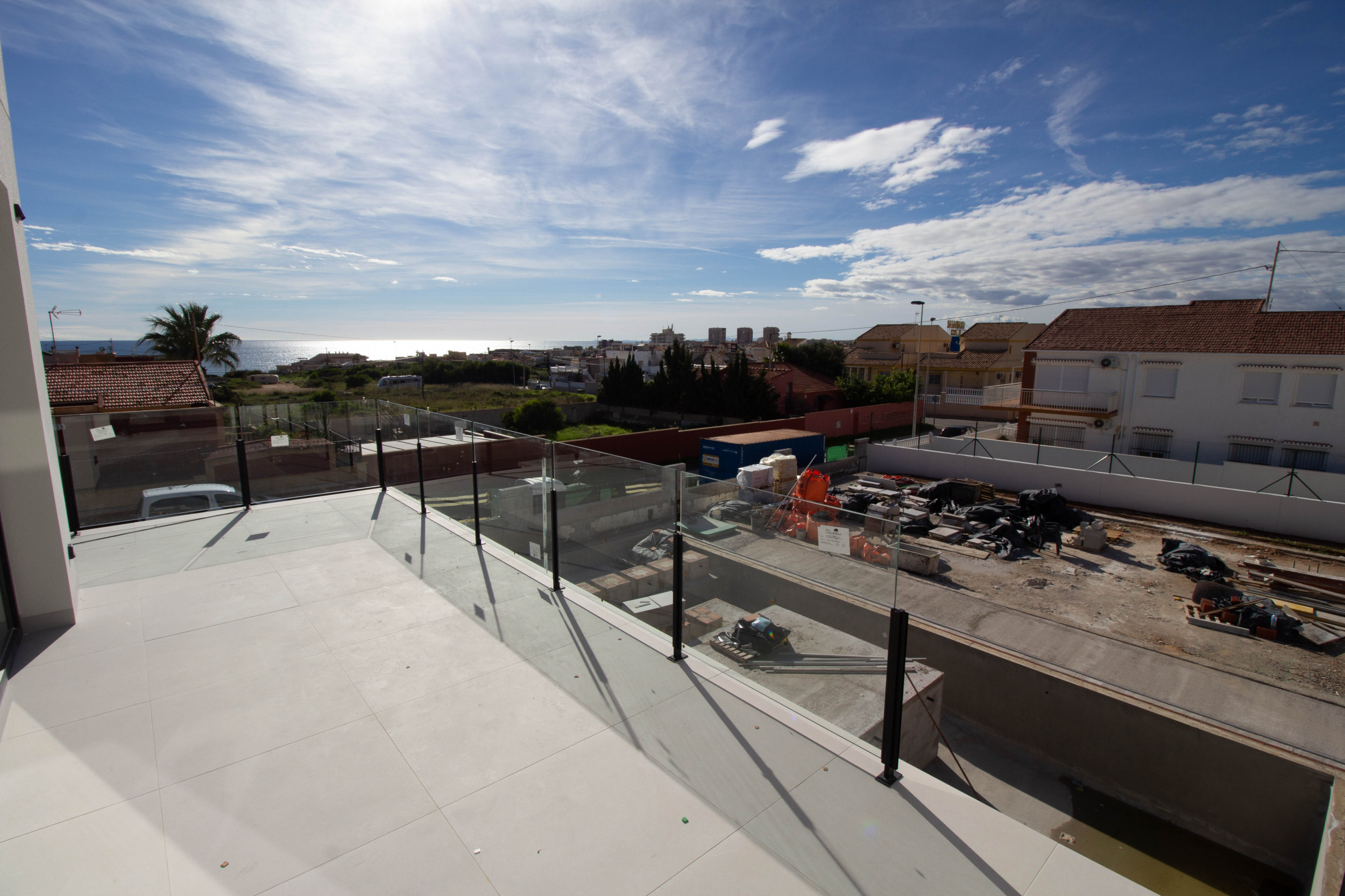 Ready Now.  Sea Views Luxury Villa with Pool, Padel Court &amp; Basement in Torrevieja