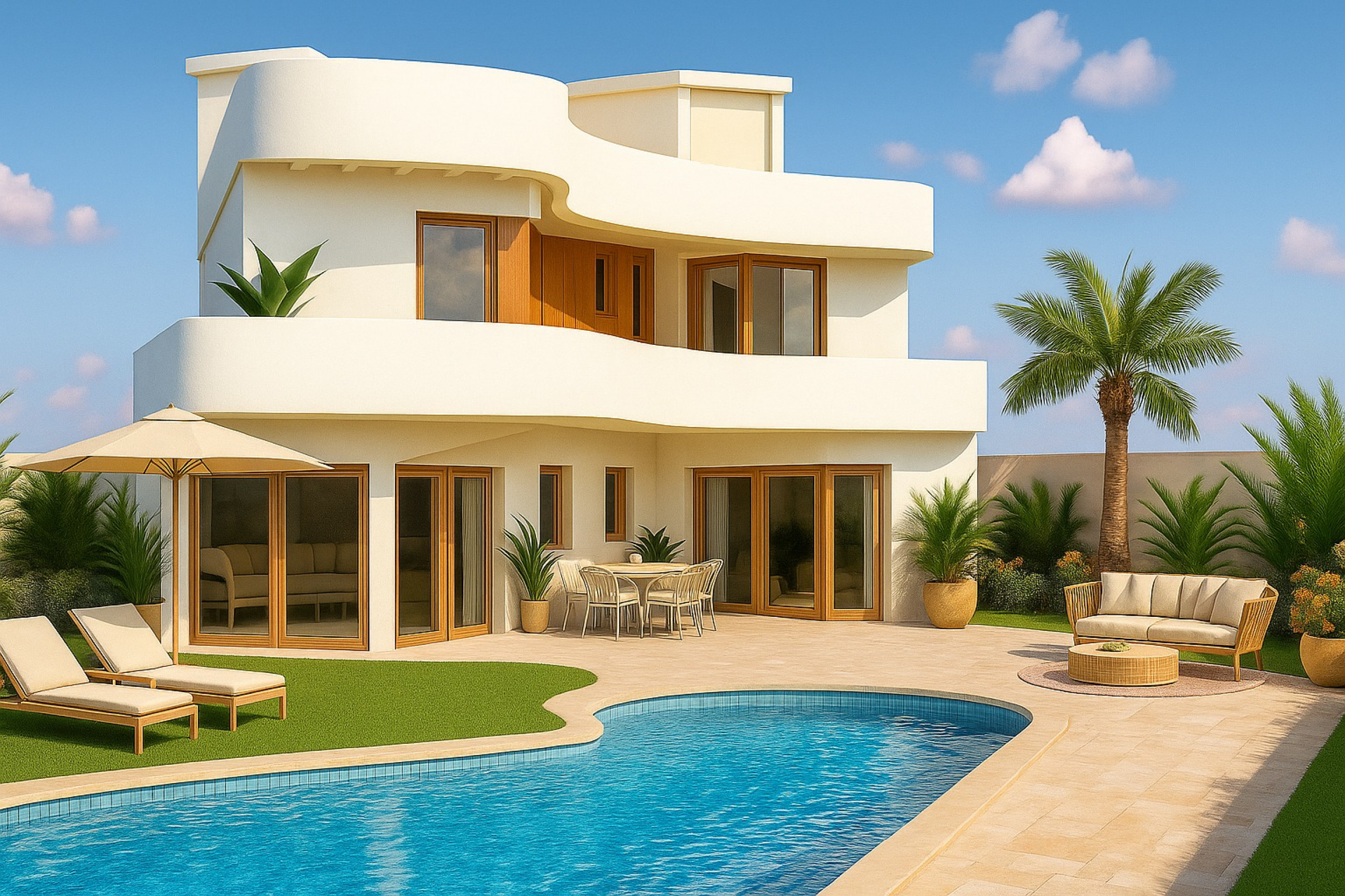 Exclusive Detached Luxury Villa only 700 metres to the beach in La Zenia