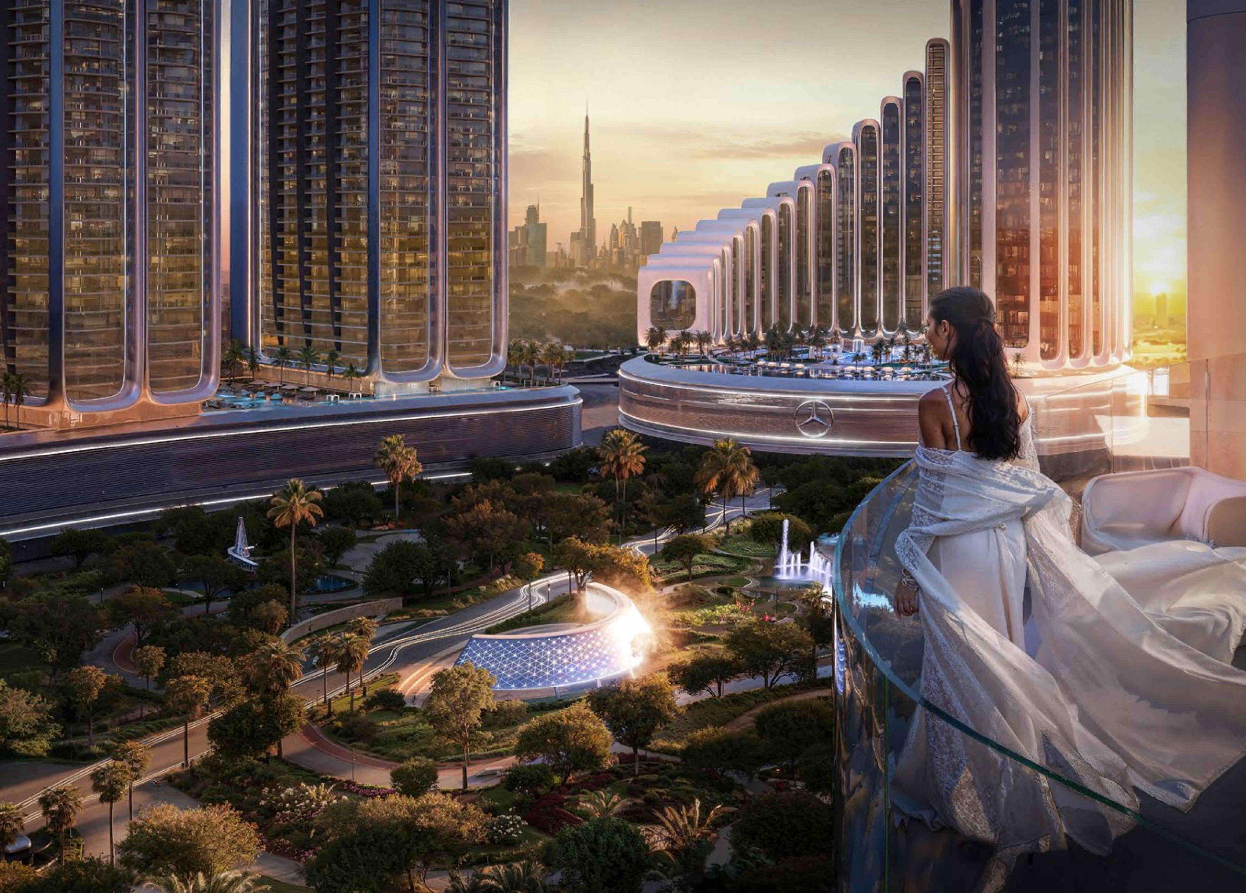Mercedes Benz - Binghatti City, Studios up to 5 Bedroom Penthouses, Meydan, Dubai