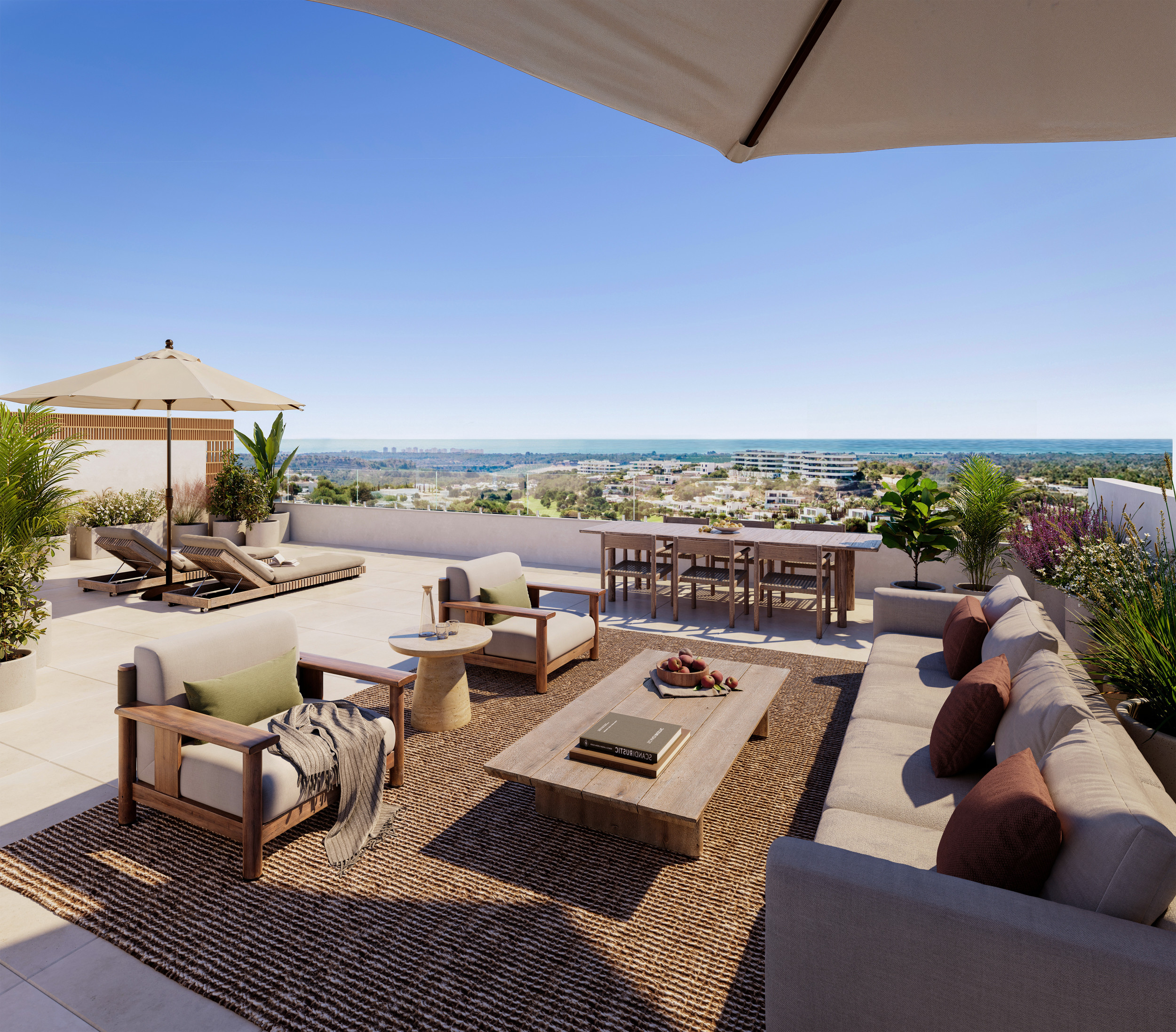 New Apartments with Terrace, Garden &amp; Communal Pool in Las Colinas Golf &amp; Country Club