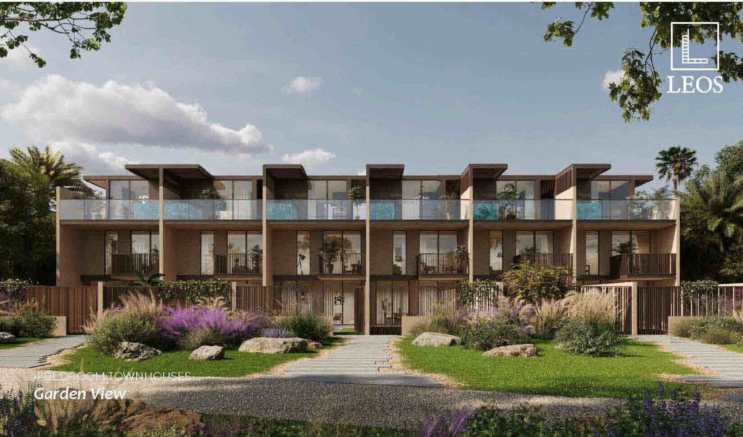 Luxury 4 Bedroom Townhouses in upscale Development in Dubai.  Ready Q4 2028
