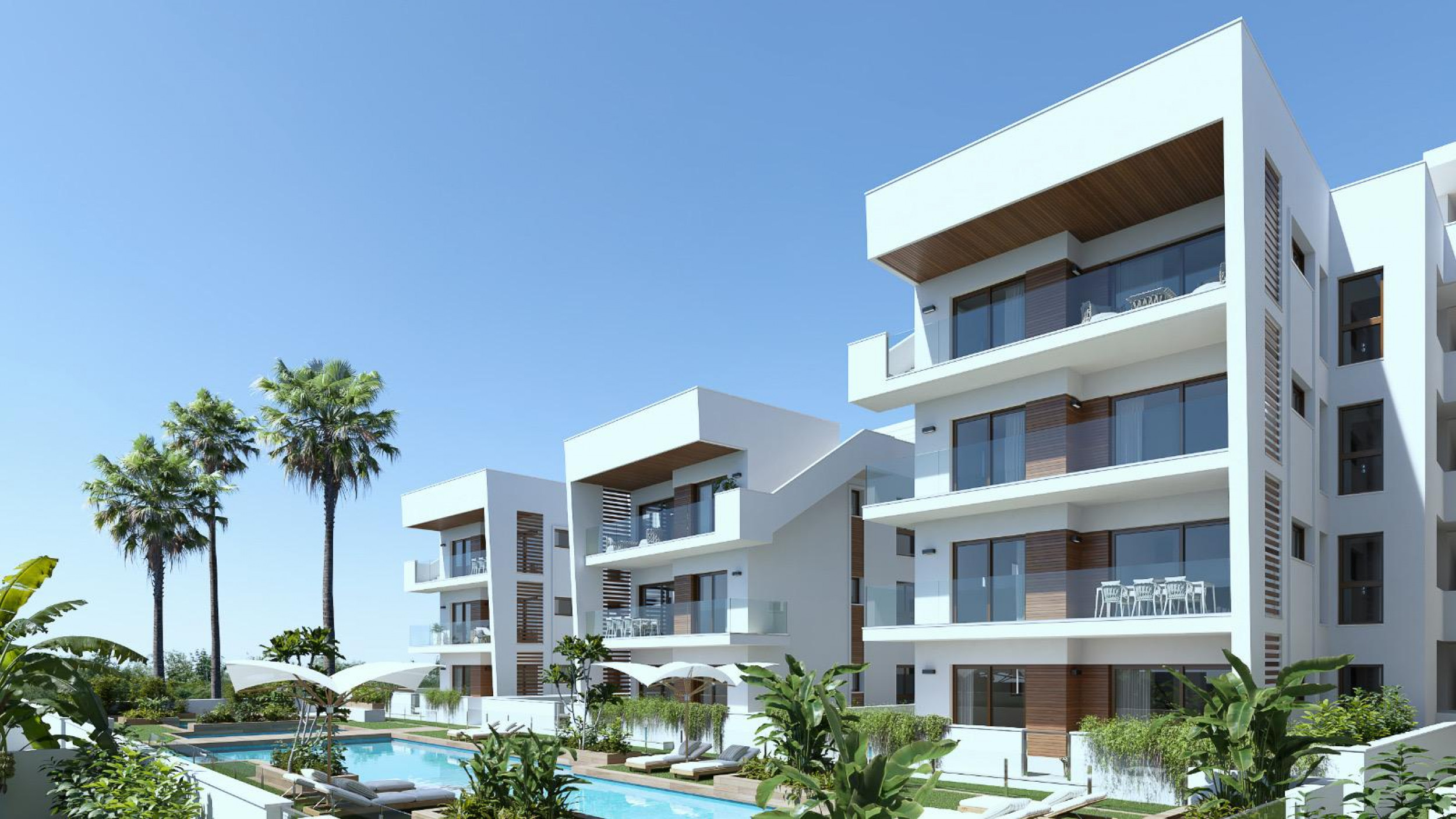 Walk to Beach!  Modern 3 Bed New Penthouse Apartments in Los Alcázares.  Ready June 2026