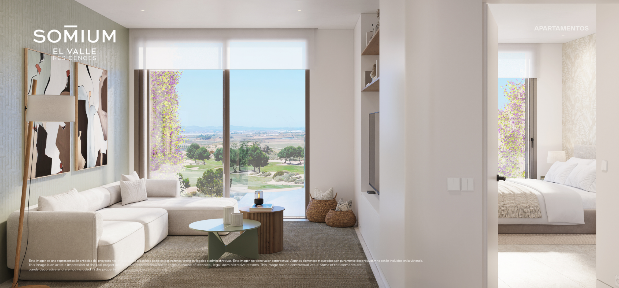 Stunning New Build 3 Bedroom Ground Floor Apartments in El Valle Golf Resort.  Ready Summer 2027.