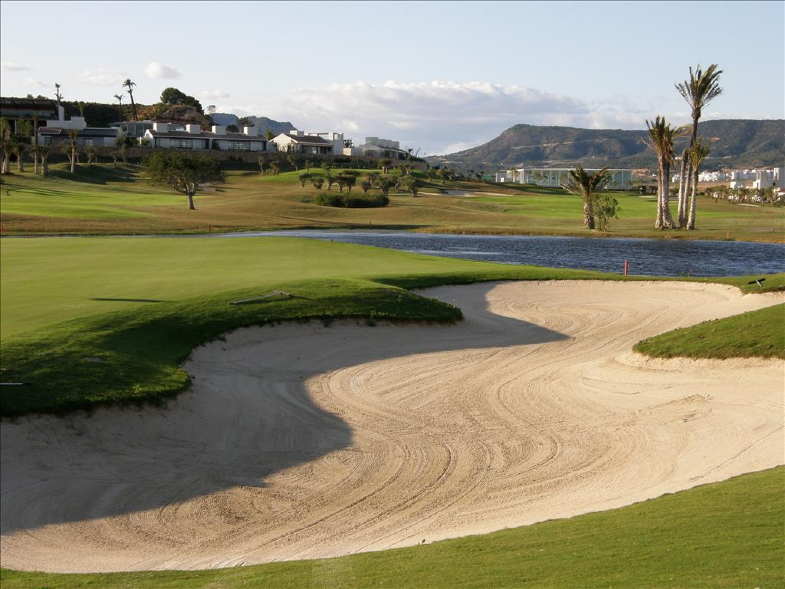 Currently Under Renovation, South Facing 4 Bed Detached One Level Villa Cabales with Pool in Peraleja Golf Resort