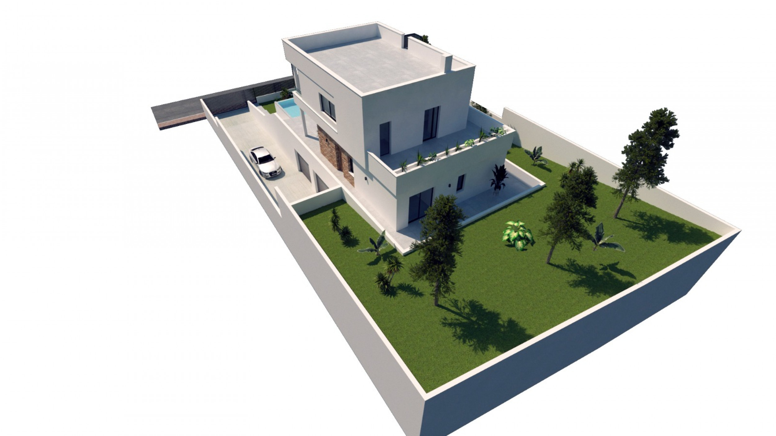 Stunning New Build Detached Villa with Pool in Pinar De Campoverde.  Ready End of 2026.