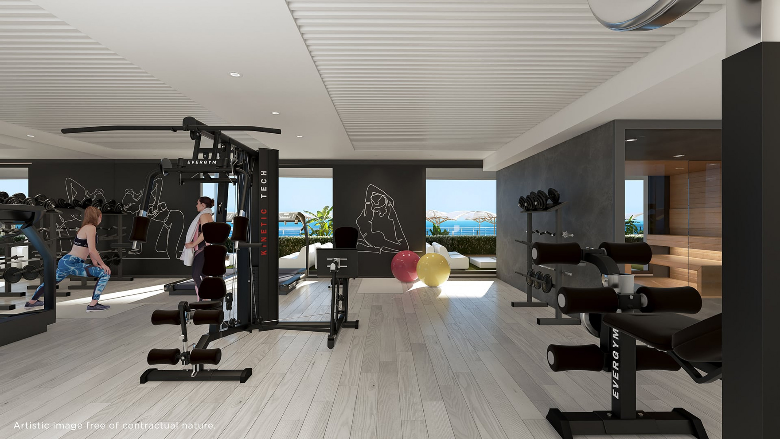 Beautiful Frontline Sea View Apartments with Communal Pool, Gym and Sauna in La Manga del Mar Menor.  Ready Sept 2026