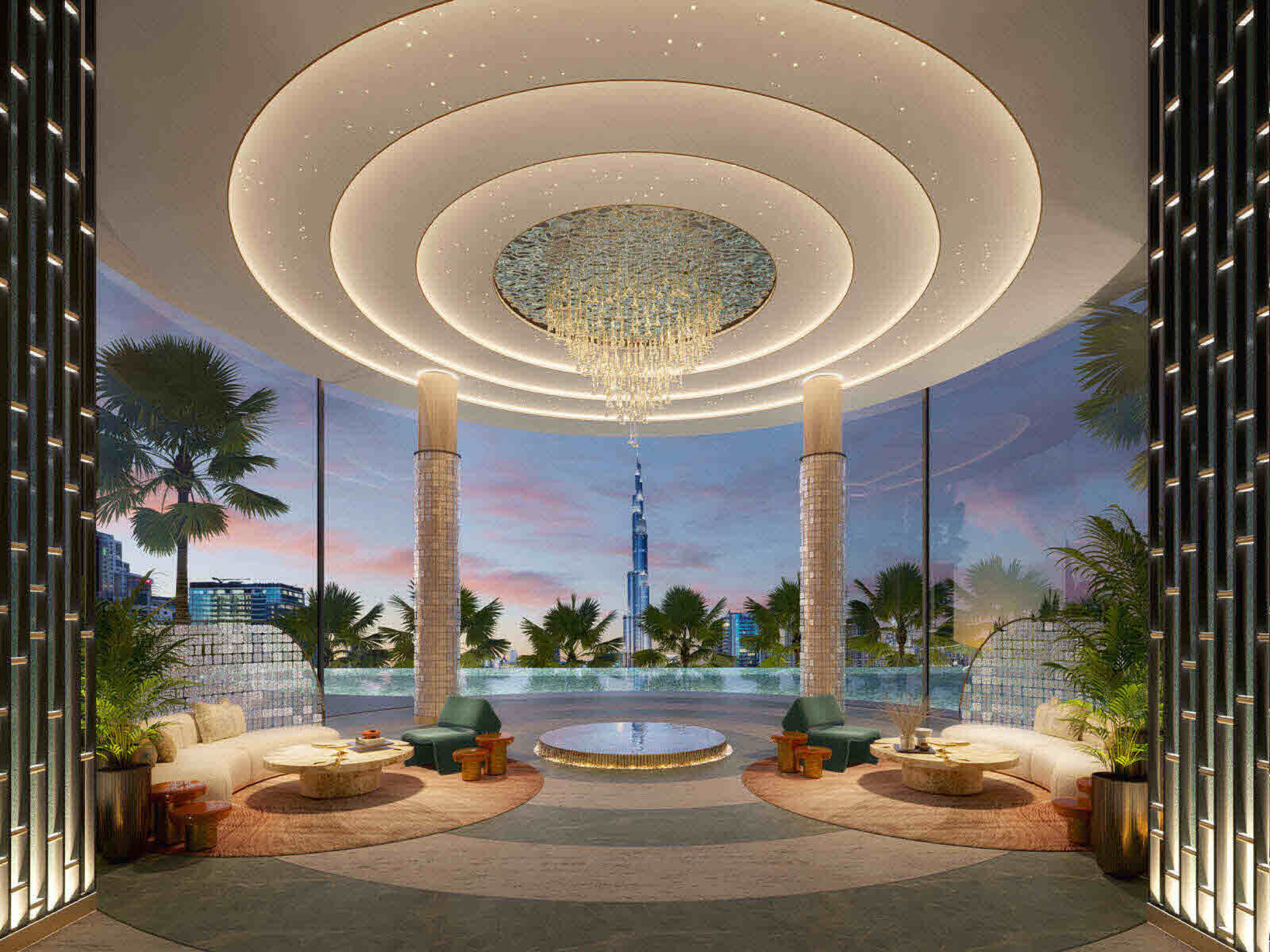 Couture by Cavalli Luxury Apartments with 3 - 6 Bedrooms each with Private Pool in Dubai.  Ready Q2 2027.