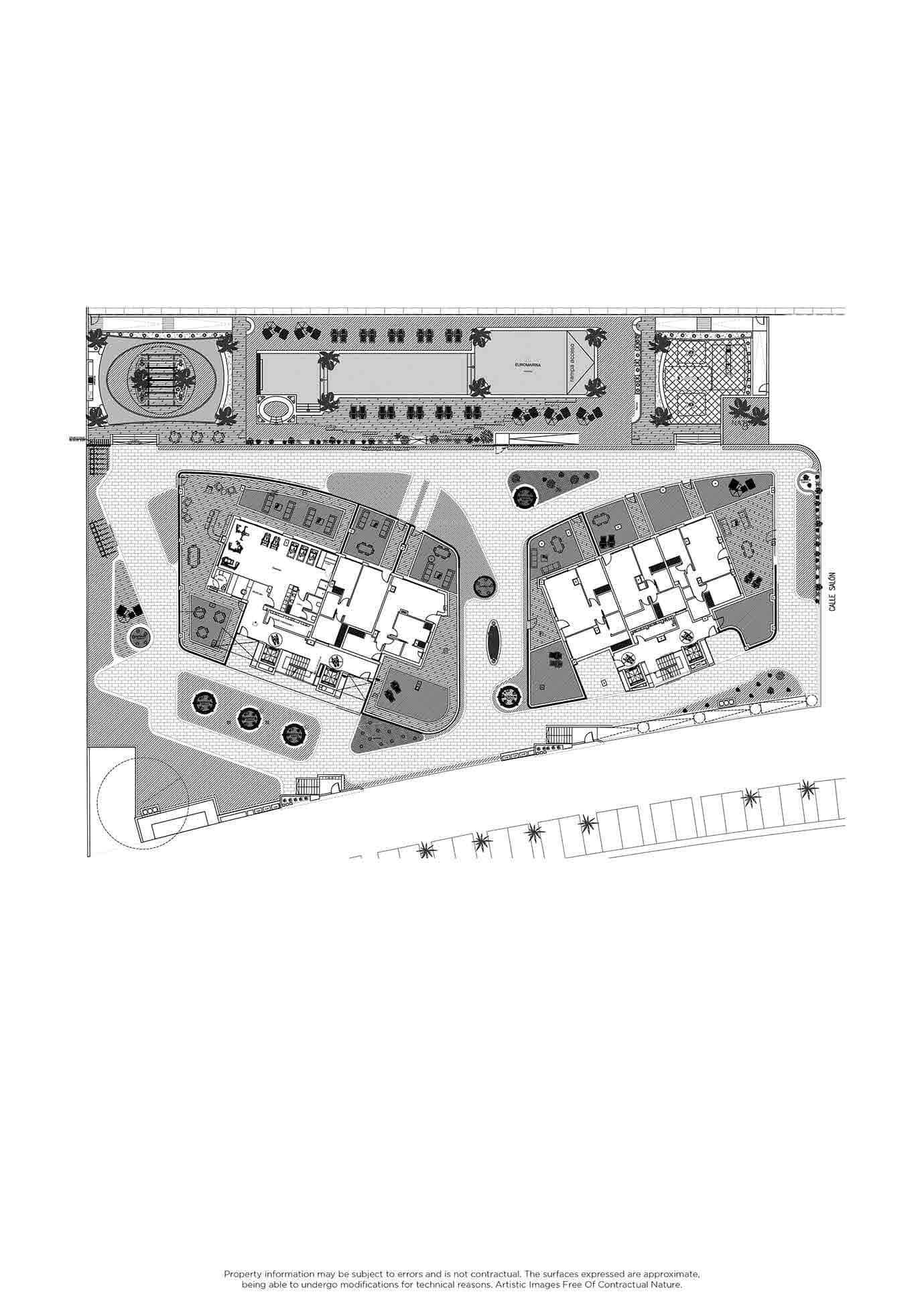 Beautiful Frontline Sea View Apartments with Communal Pool, Gym and Sauna in La Manga del Mar Menor.  Ready Sept 2026 - floor plan 2