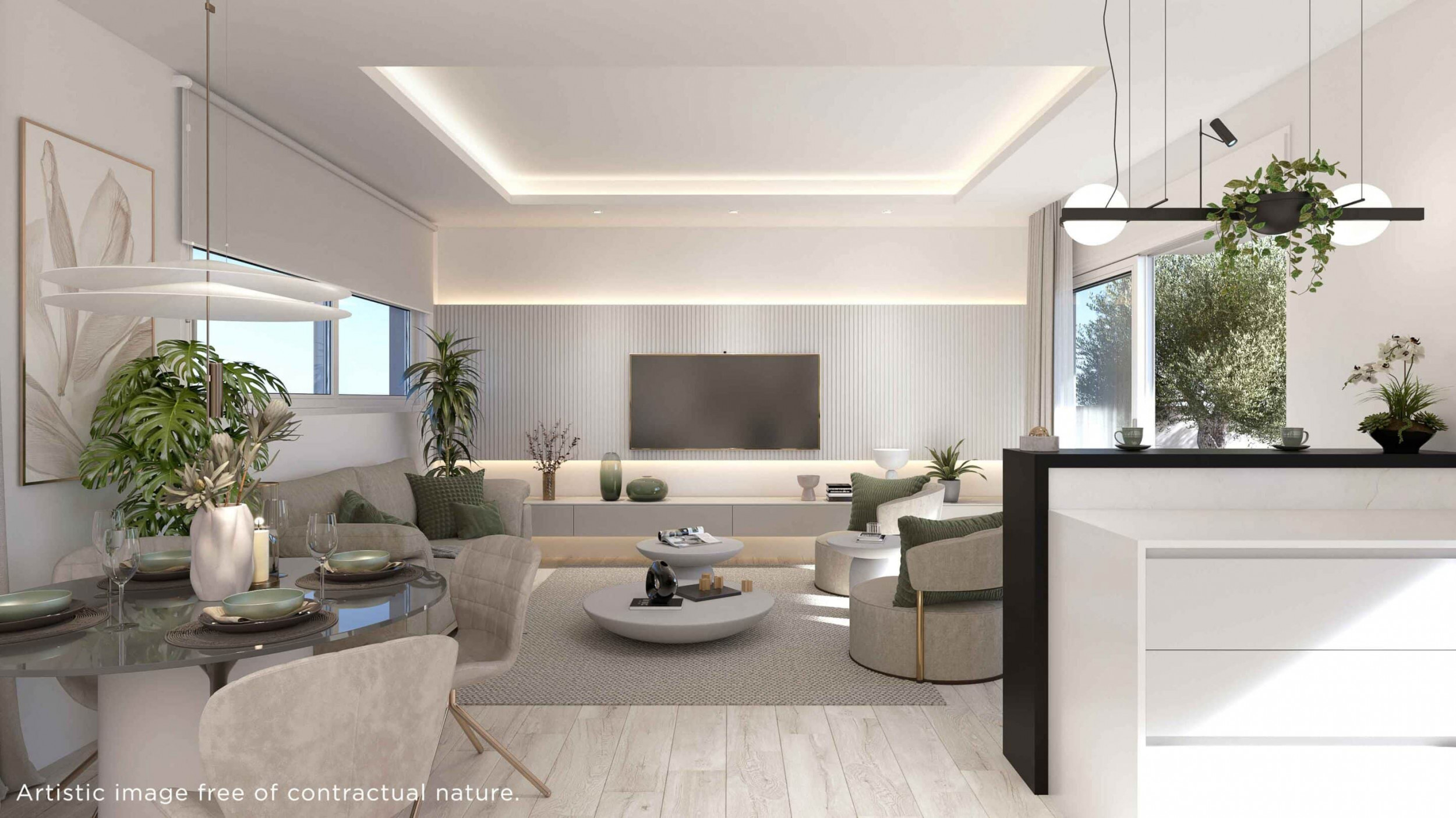 Walk to Beach!  Modern New Penthouse Apartments in Los Alcázares.  Ready June 2026
