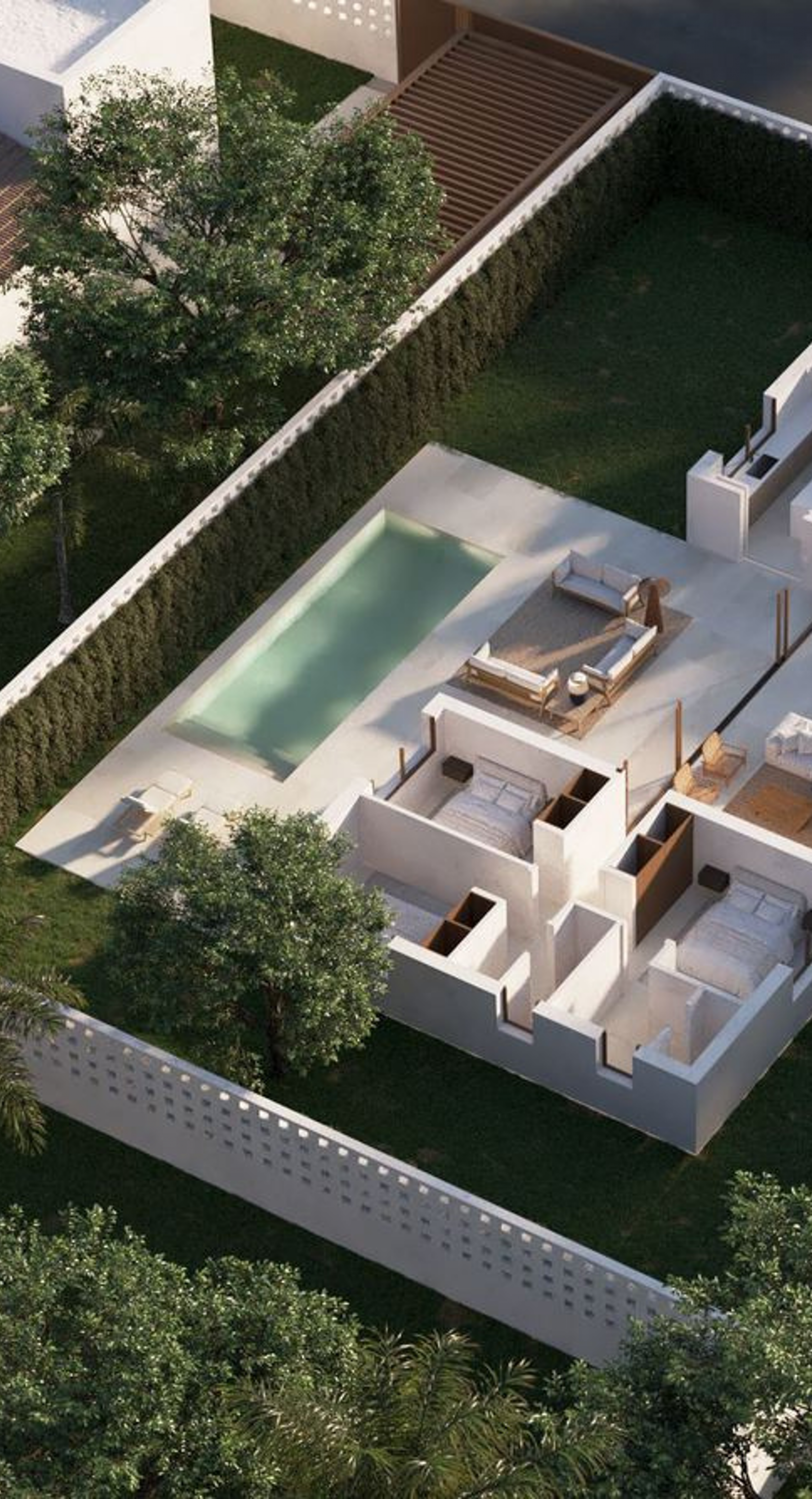 Walk to Beach.  Beautiful New Build Detached Villas in La Manga del Mar Menor.  Ready Summer 2026.