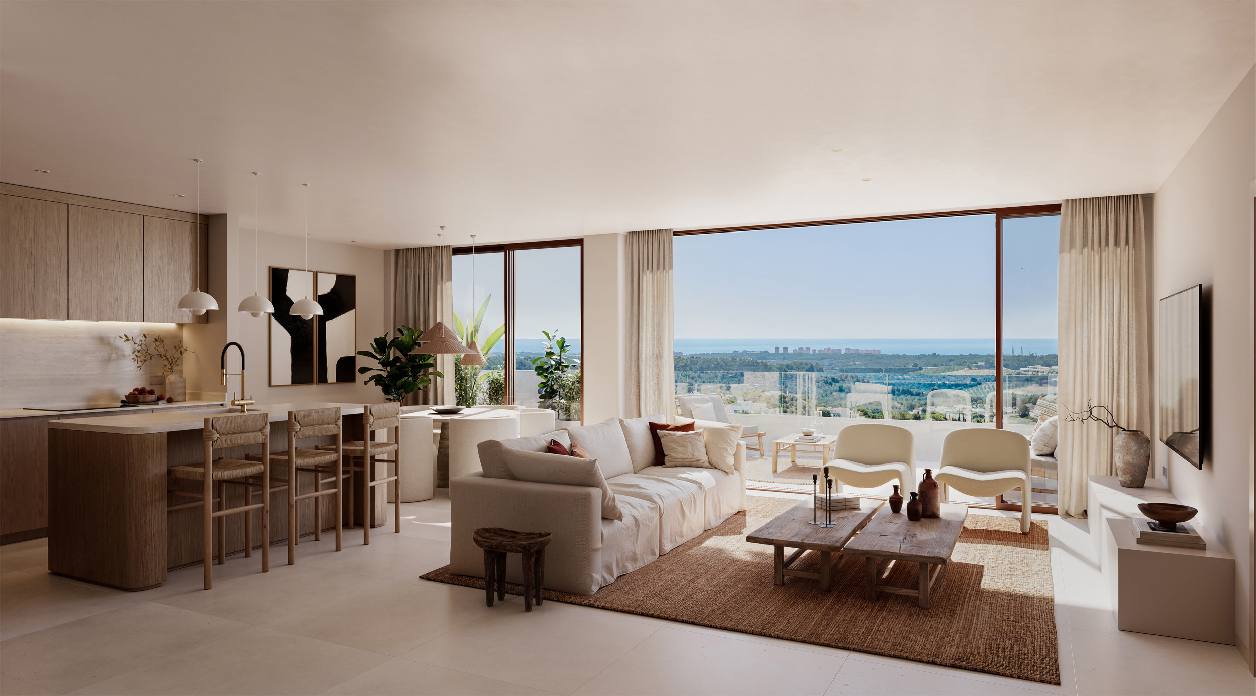 New Apartments with Terrace, Garden &amp; Communal Pool in Las Colinas Golf &amp; Country Club