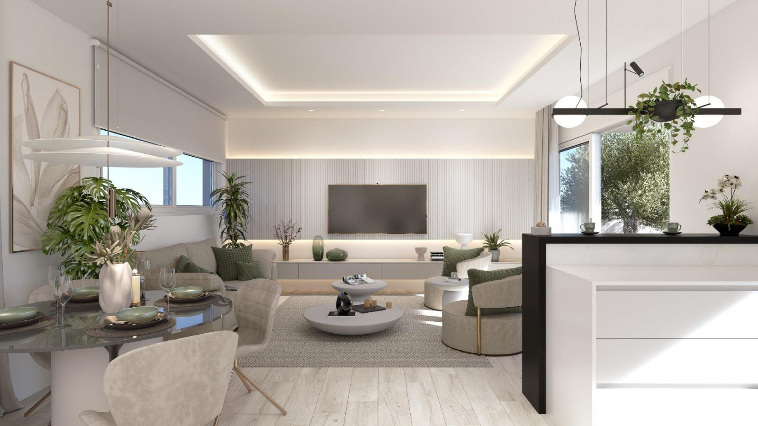 Walk to Beach!  Modern New 3 Bed Ground Floor Apartments in Los Alcázares.  Ready June 2026
