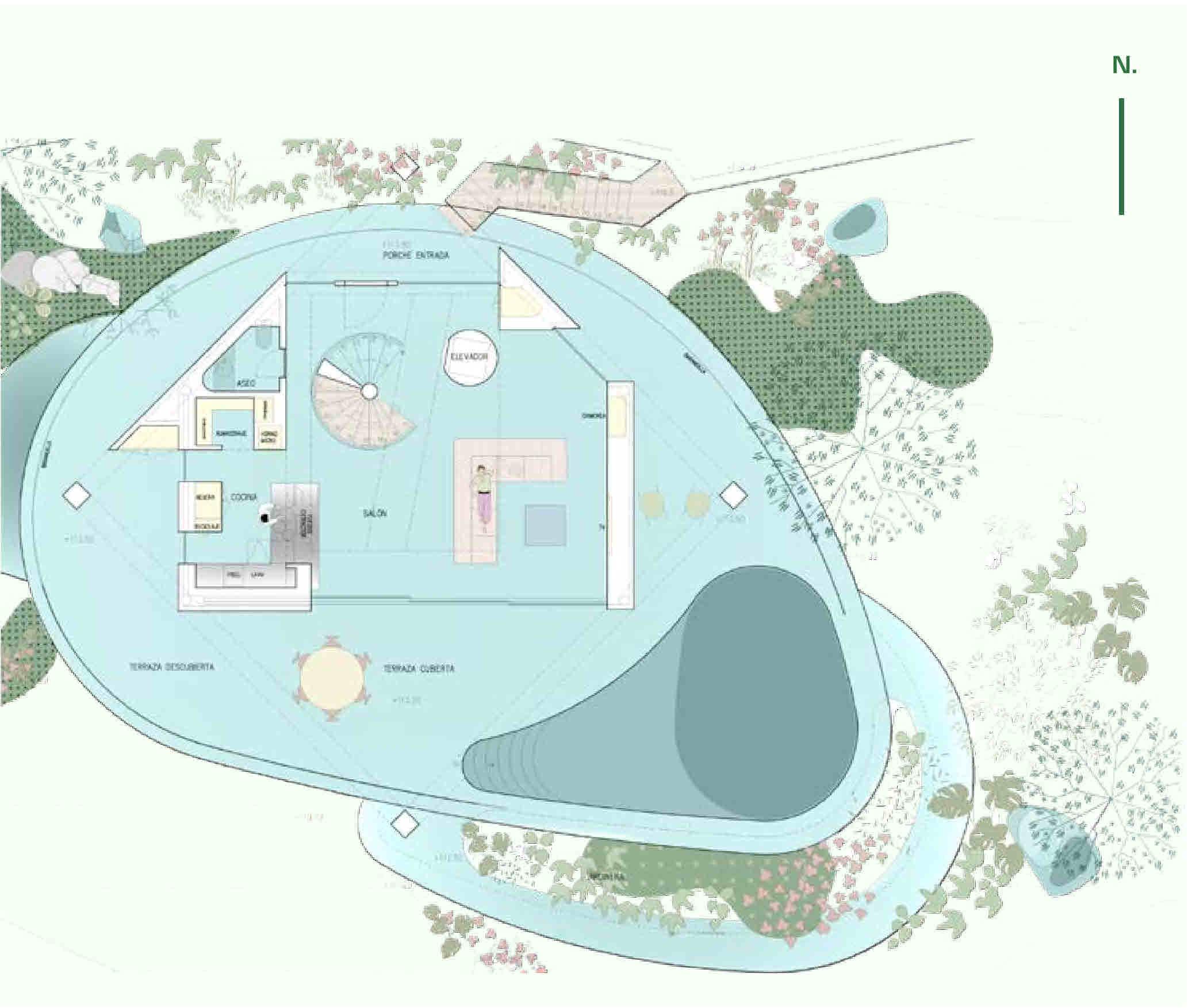 READY NOW!  Luxury Architect Designed Frontline Golf Villa in Las Colinas Golf &amp; Country Club - floor plan 4