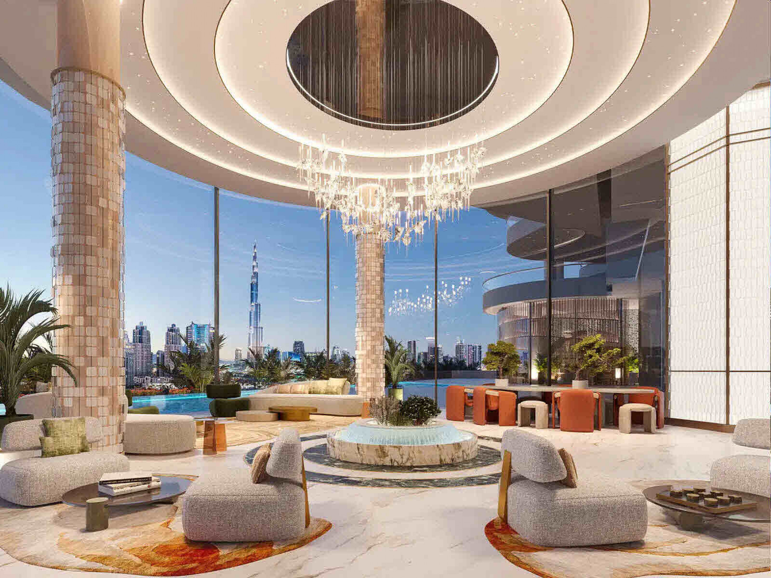 Couture by Cavalli Luxury Apartments with 3 - 6 Bedrooms each with Private Pool in Dubai.  Ready Q2 2027.