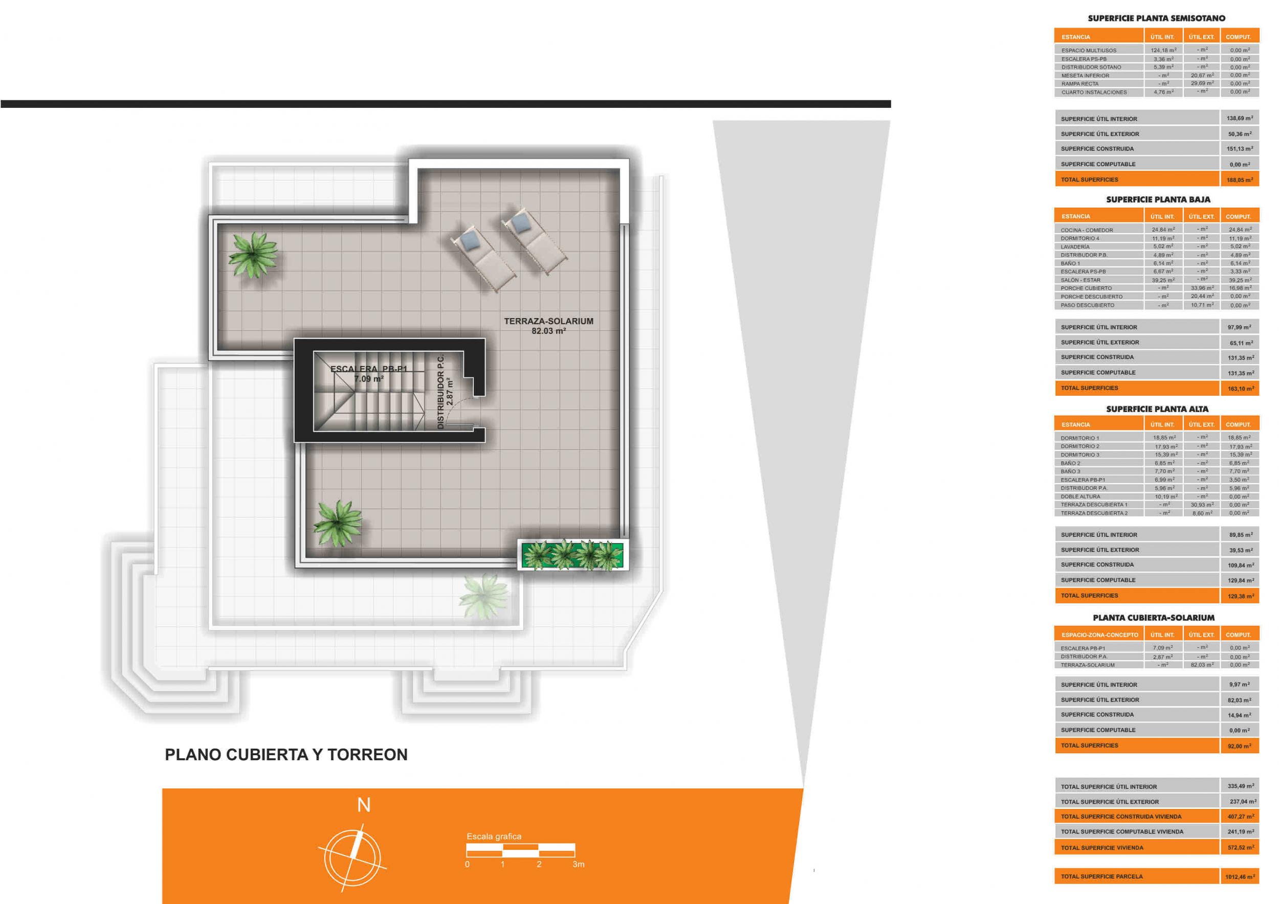 Ready Now.  Sea Views Luxury Villa with Pool, Padel Court &amp; Basement in Torrevieja - floor plan 2