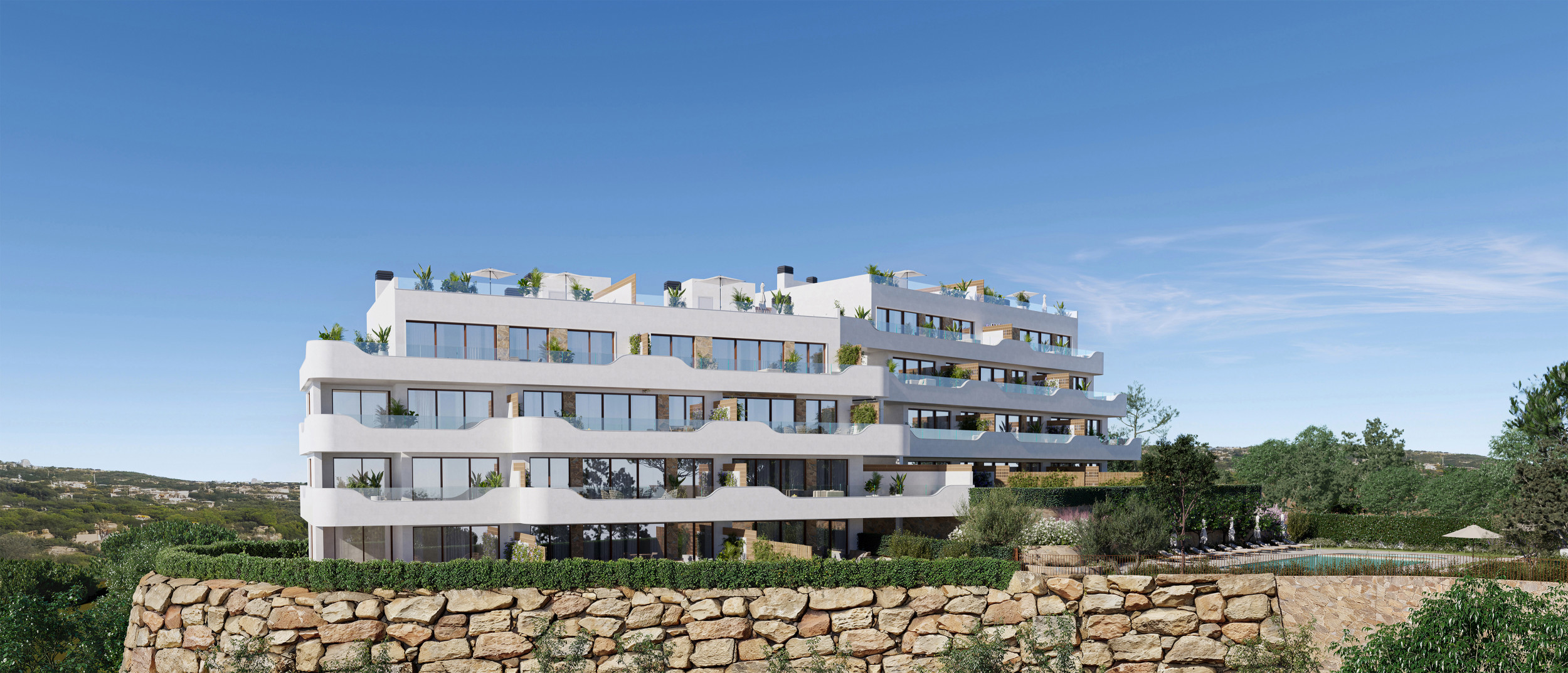 New Apartments with Terrace, Garden &amp; Communal Pool in Las Colinas Golf &amp; Country Club