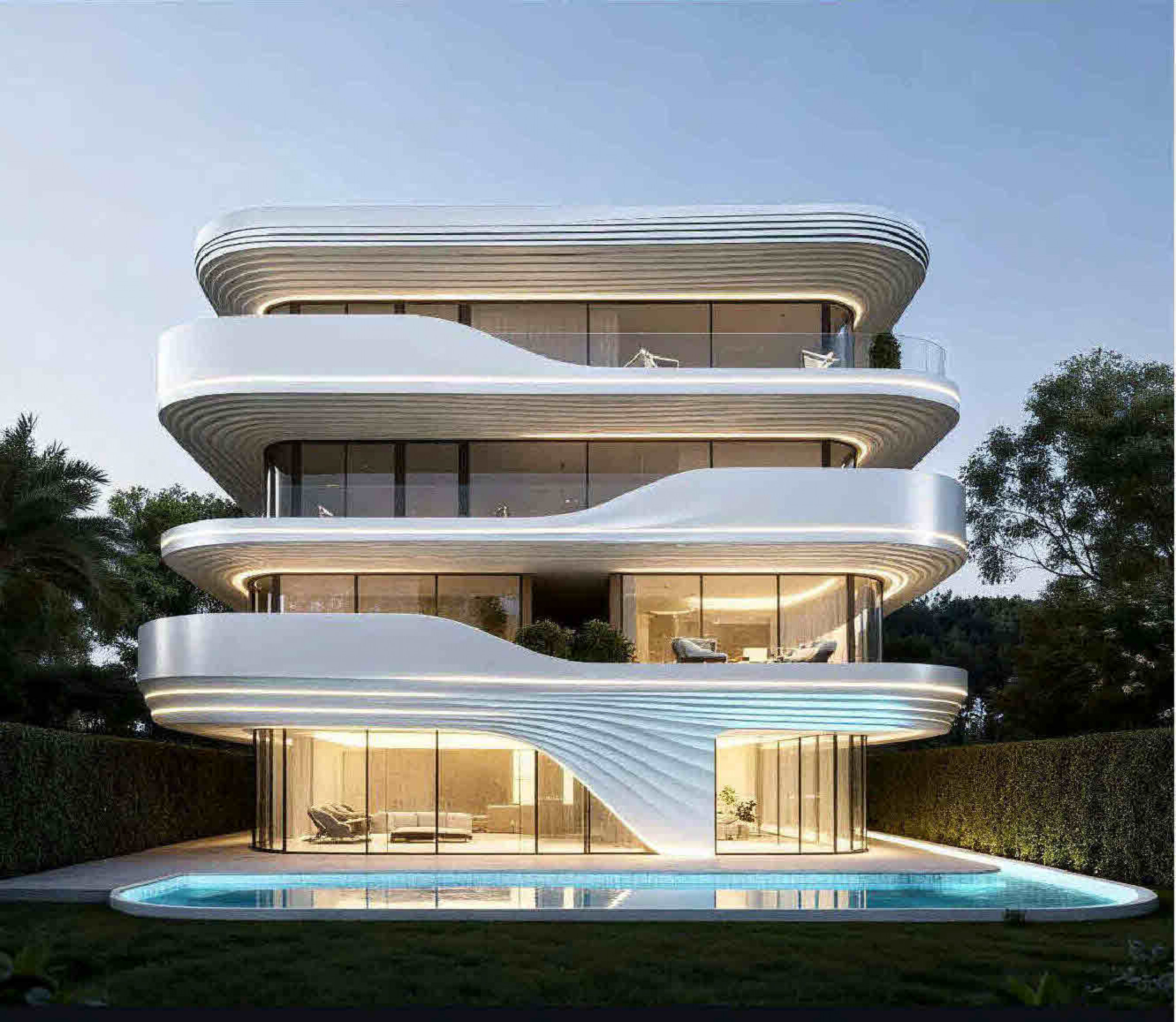 Luxury 6 Bedroom Villa in upscale Development in Dubai.  Ready Q4 2028