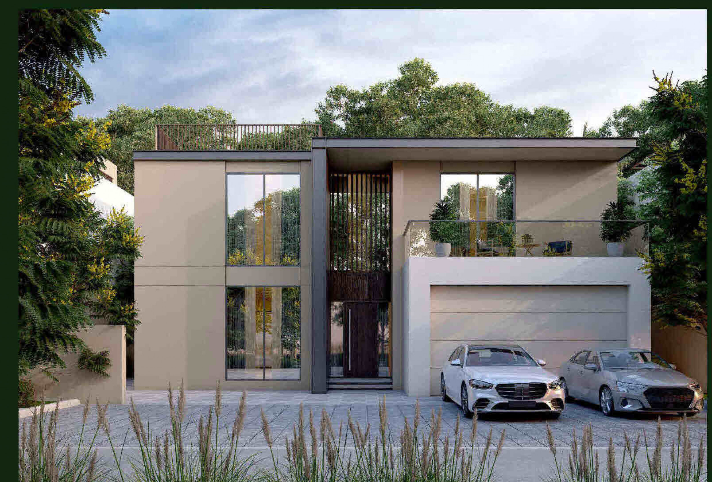 5 Bedroom, 6 Bathroom Luxury Villas in forest inspired setting in Dubai.  Ready Dec 2027.