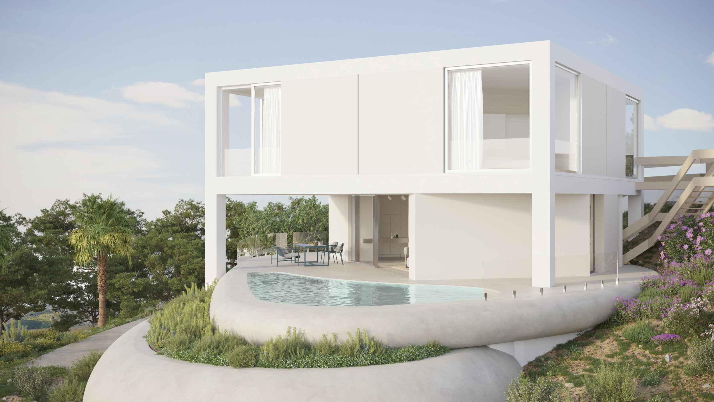 READY NOW!  Luxury Architect Designed Frontline Golf Villa in Las Colinas Golf &amp; Country Club