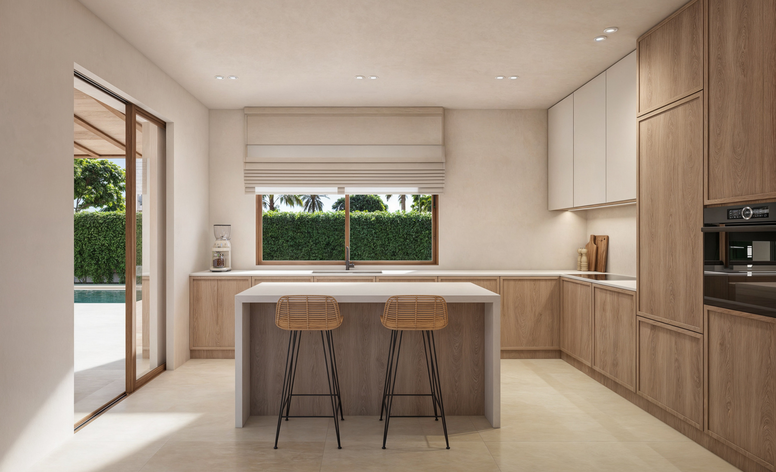Walk to Beach.  Beautiful New Build Detached Villas in La Manga del Mar Menor.  Ready Summer 2026.