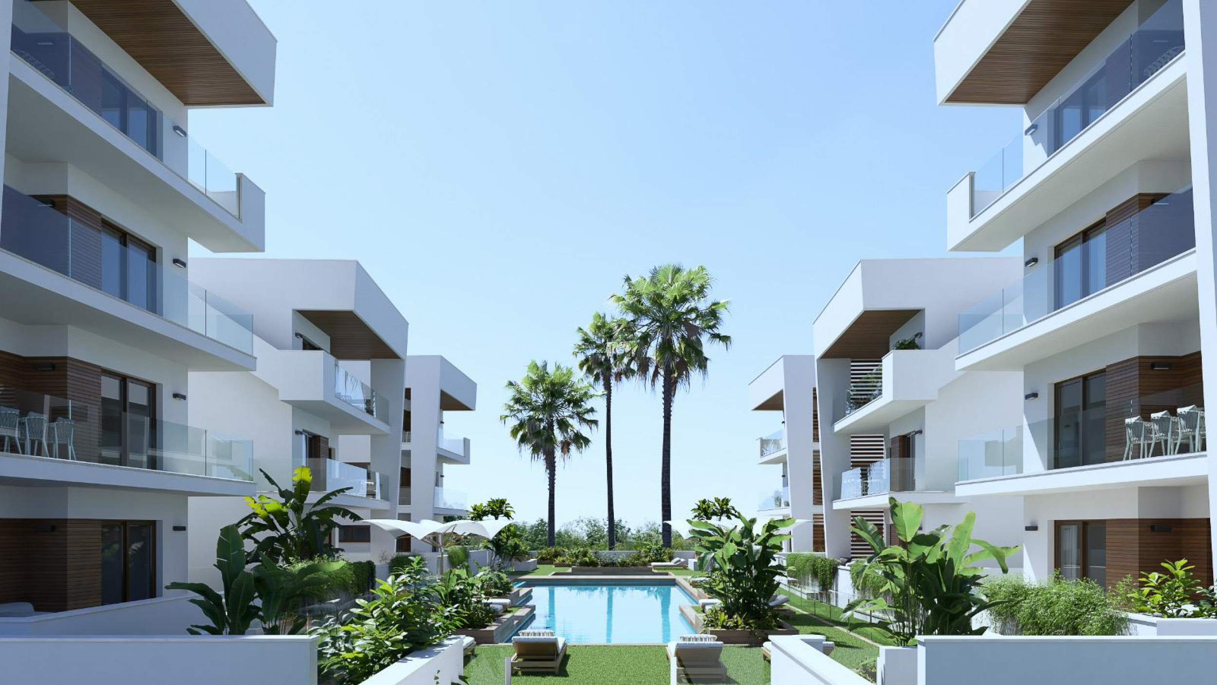 Walk to Beach!  Modern 3 Bed New Penthouse Apartments in Los Alcázares.  Ready June 2026