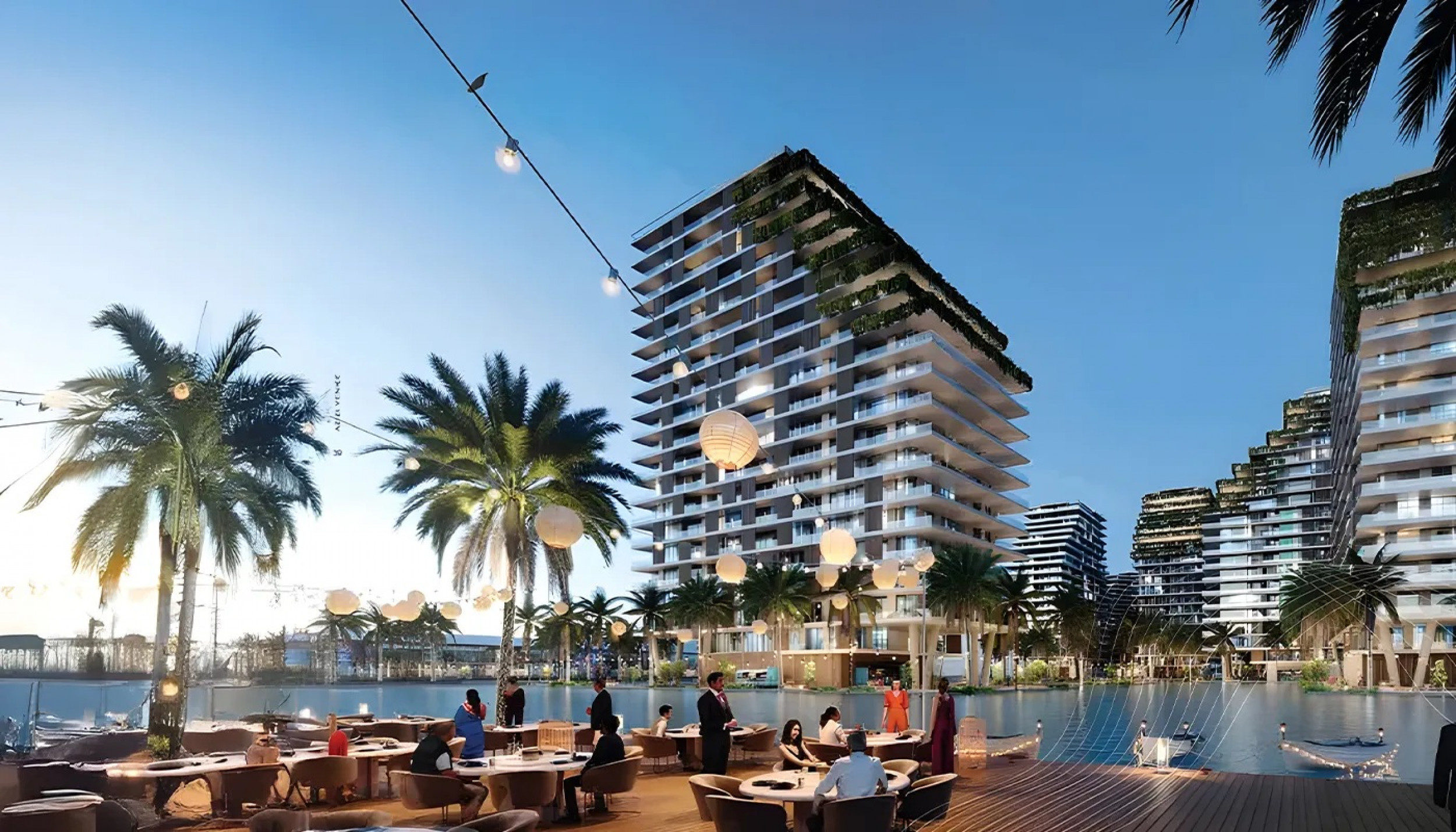 Venetian Inspired Waterfront Studio Apartments in Azizi Venice Development in Dubai South
