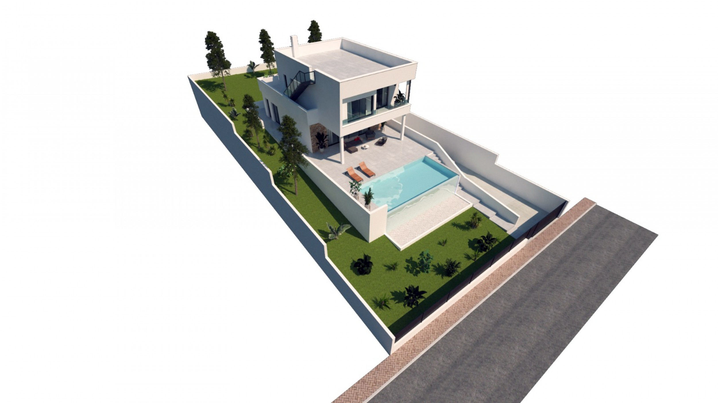 Stunning New Build Detached Villa with Pool in Pinar De Campoverde.  Ready End of 2026.