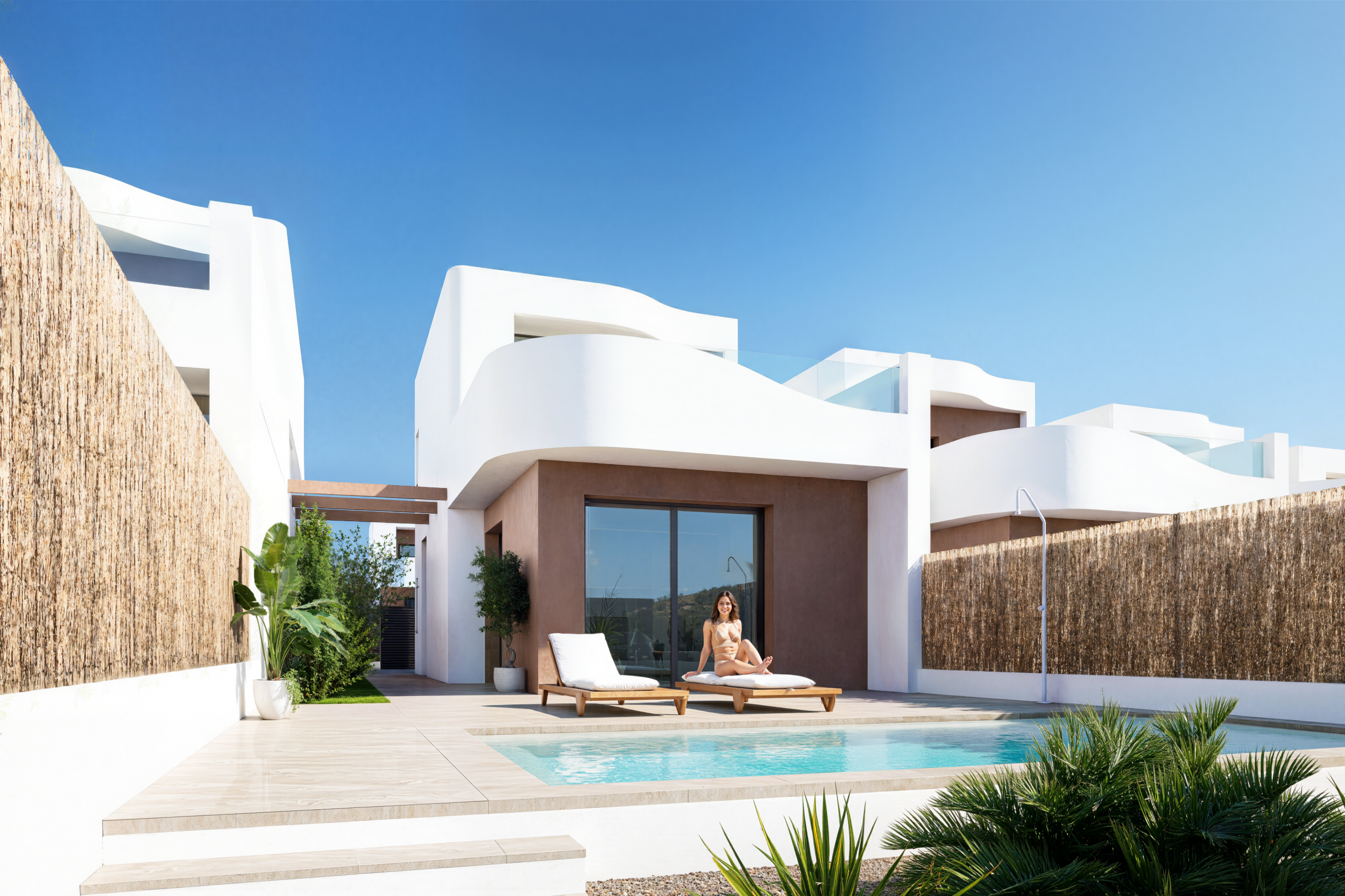 Two Storey Detached Villas with Own Pool In La Herrada, Los Montesinos.  Ready in 12 months.