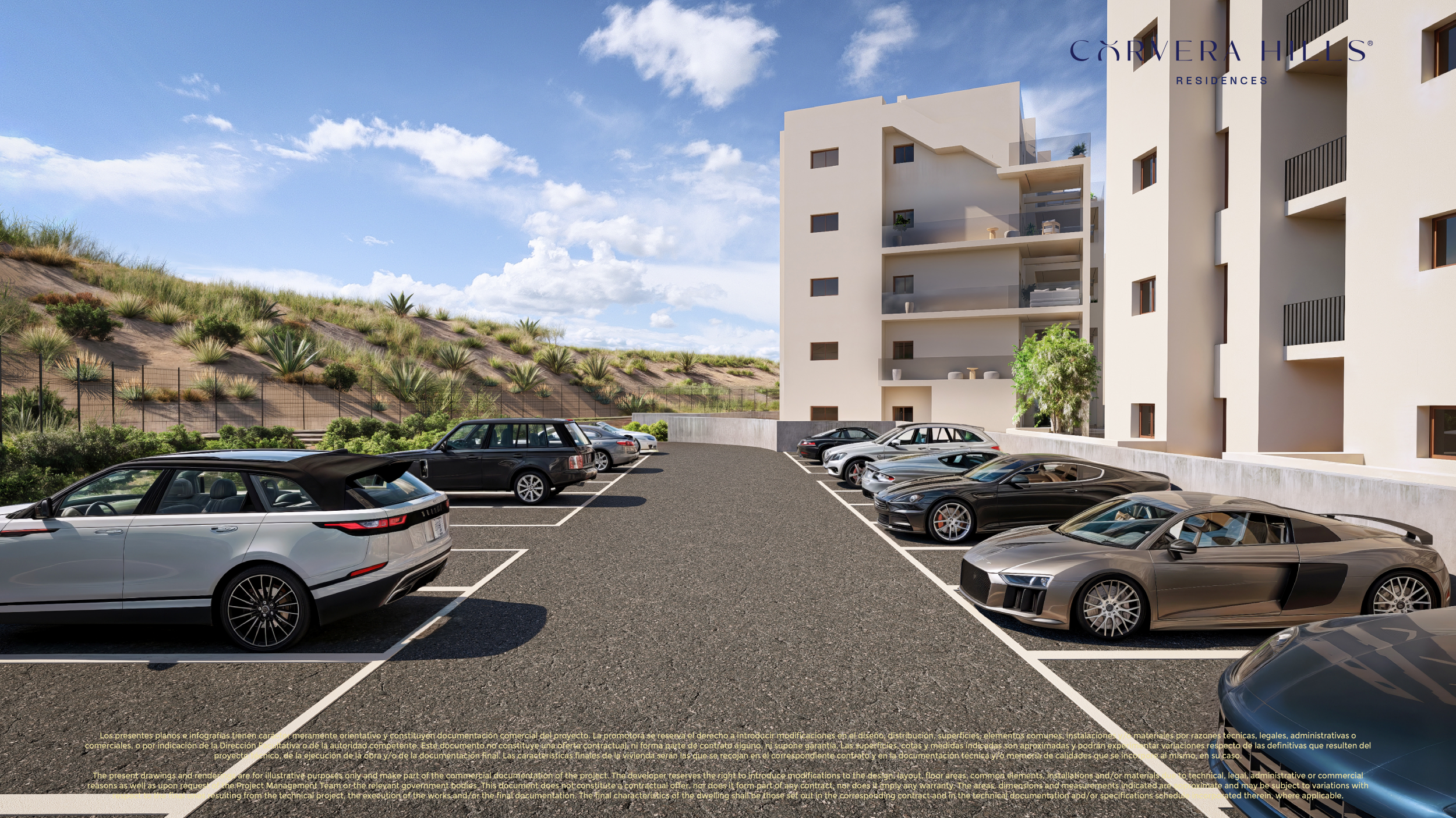 New Build Penthouse Apartments with Communal Pool in Corvera Hills Resort