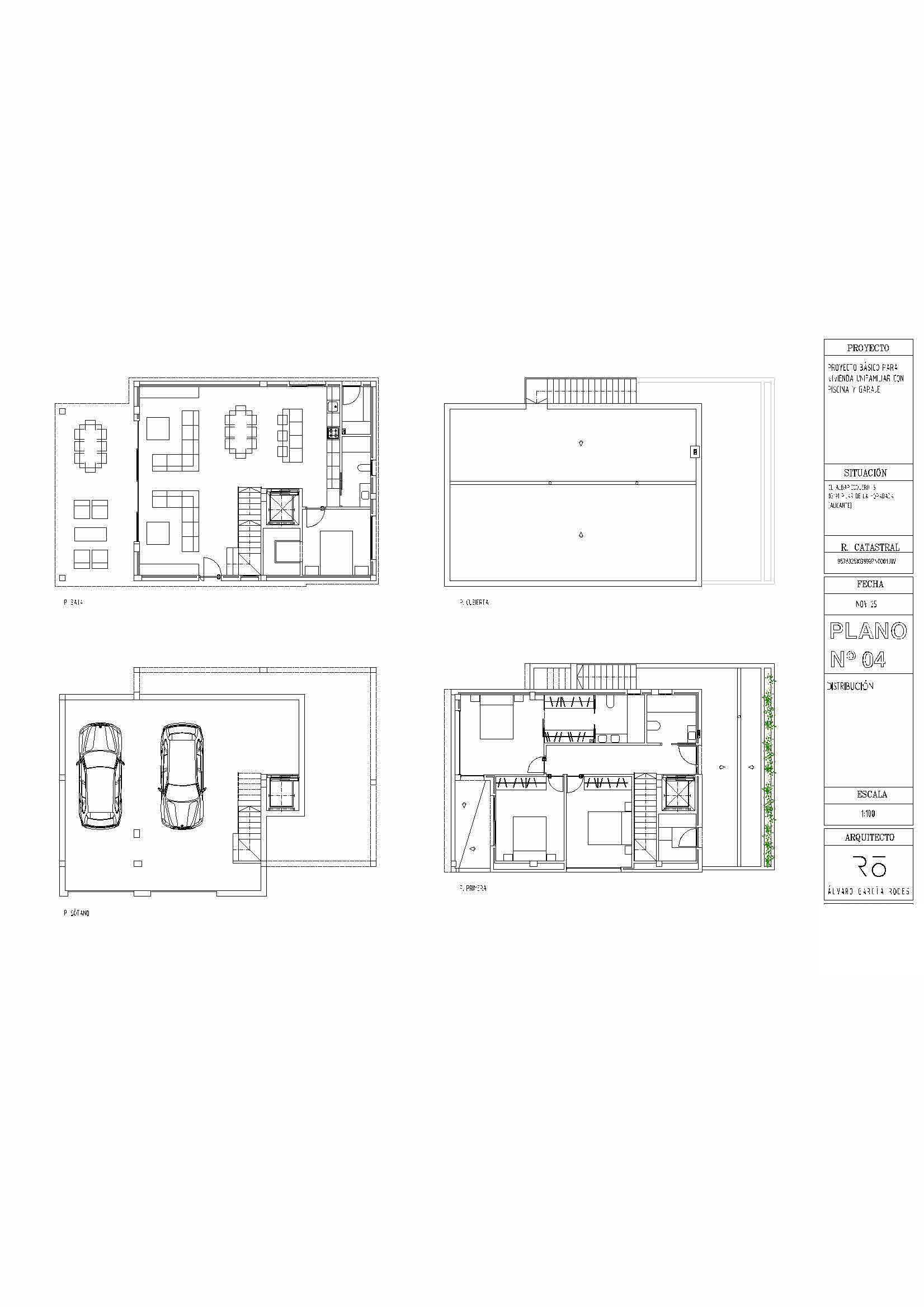 Stunning New Build Detached Villa with Pool in Pinar De Campoverde.  Ready End of 2026. - floor plan 3