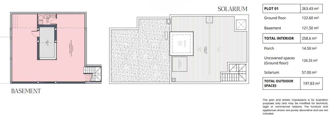 NEW RELEASE - West Facing Detached Villa with Pool, Basement &amp; Solarium in Santa Rosalia Lake and Life Resort - floor plan 2