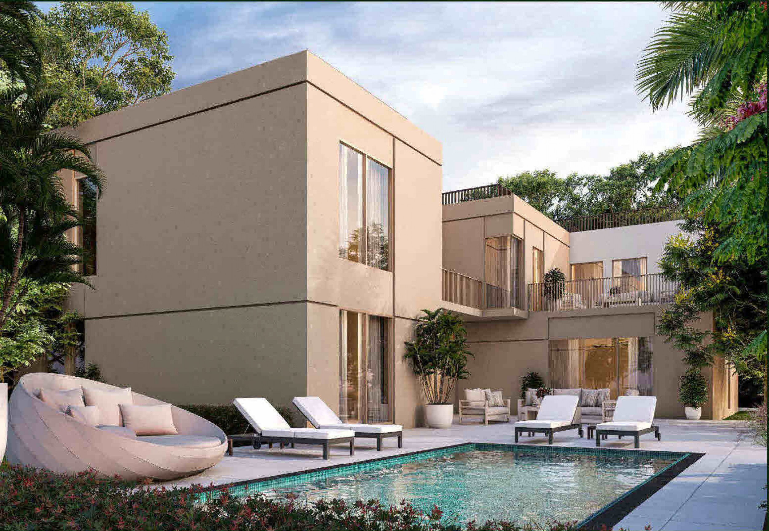 5 Bedroom, 6 Bathroom Luxury Villas in forest inspired setting in Dubai.  Ready Dec 2027.