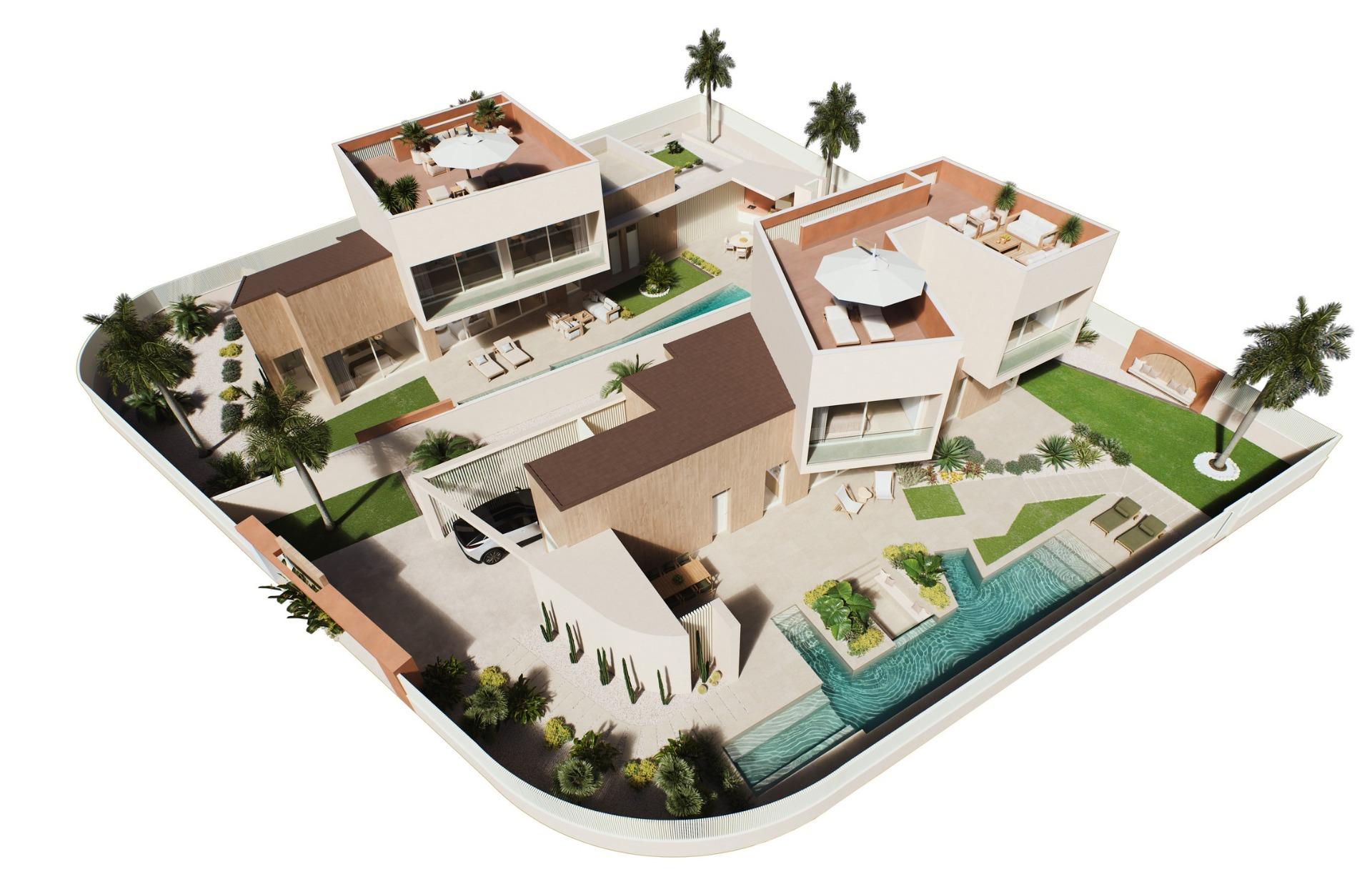 Luxury new build villas with sea views in dehesa de campoamor, costa blanca south