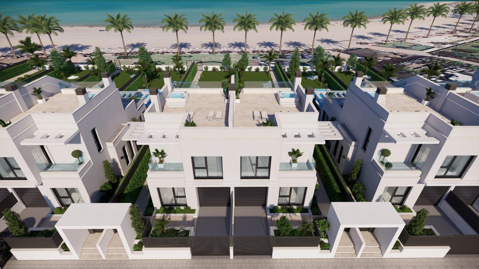 Luxury New Construction Villas on the Waterfront in Los Alcázares