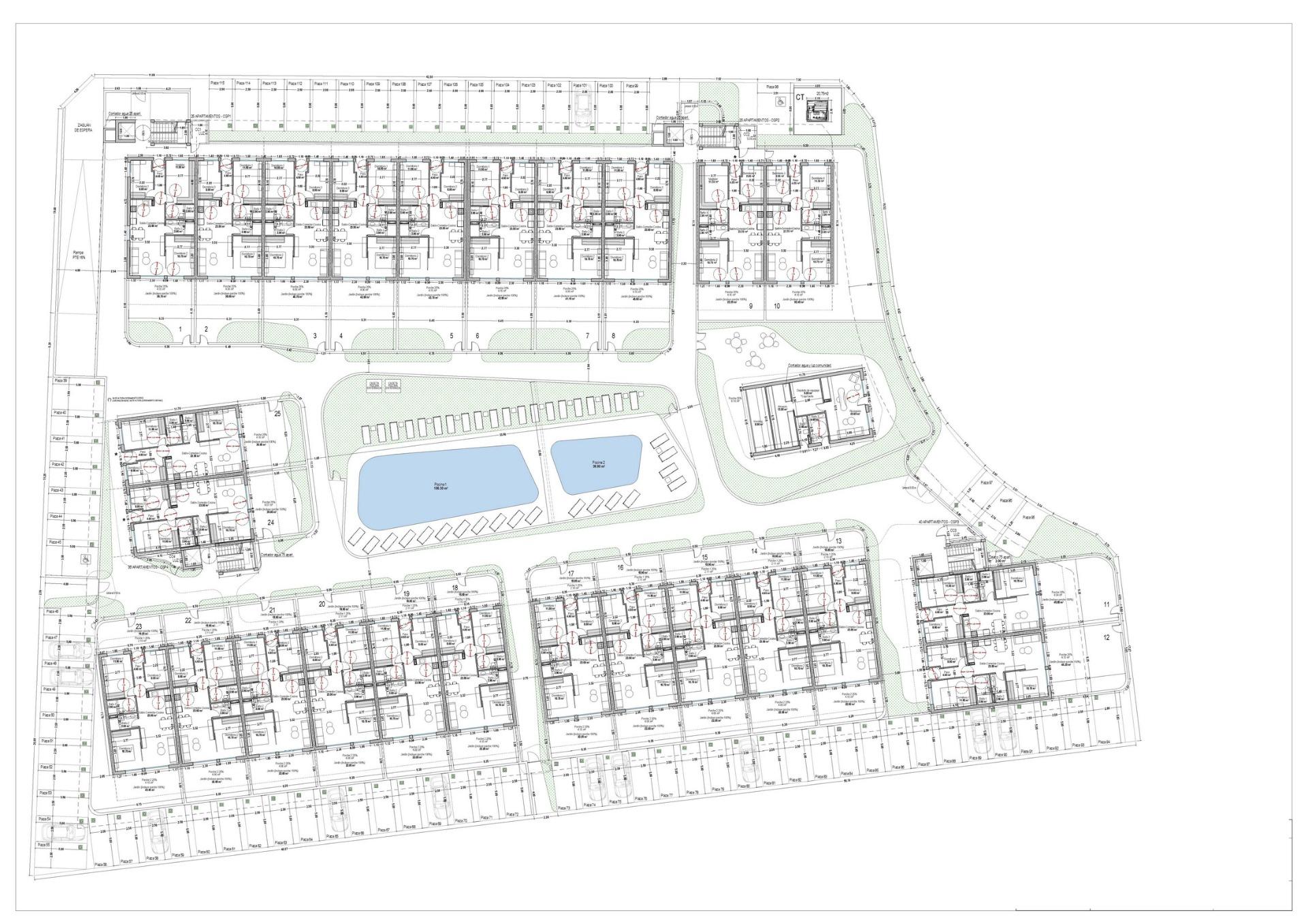 New build tourist apartments in santiago de la ribera, san javier – just 750m from the beach
